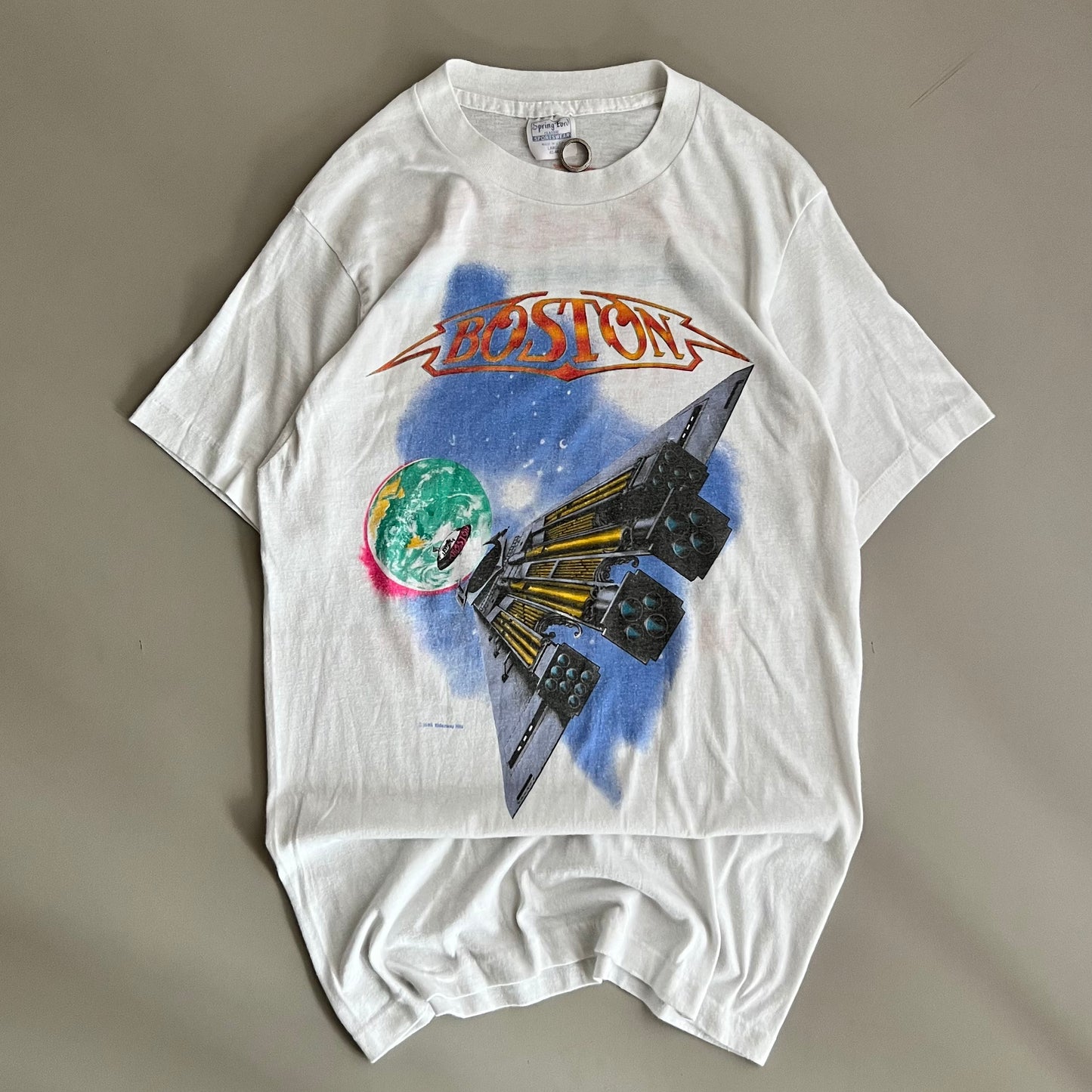 Large 1987 Boston US Tour T-shirt