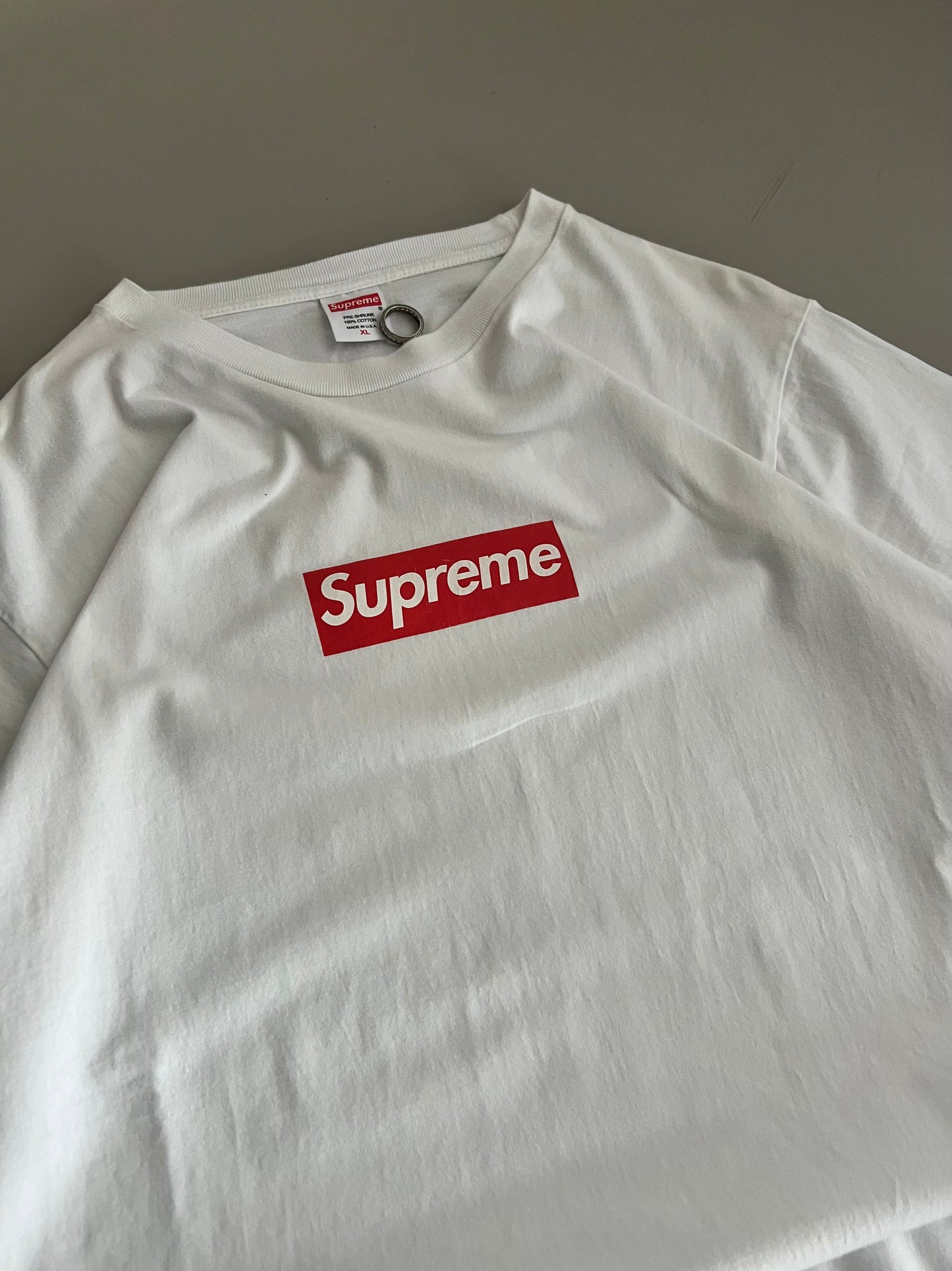 XL Supreme 20th Anniversary Box Logo T-shirt