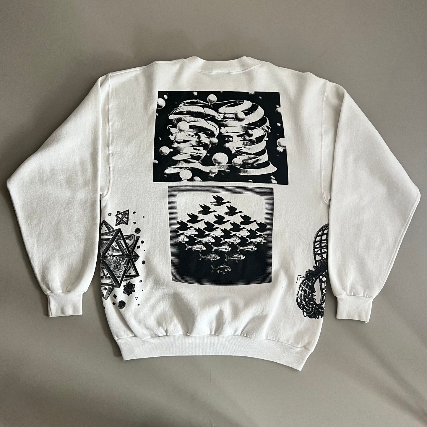 2XL 1990 MC Escher AOP Sweatshirt