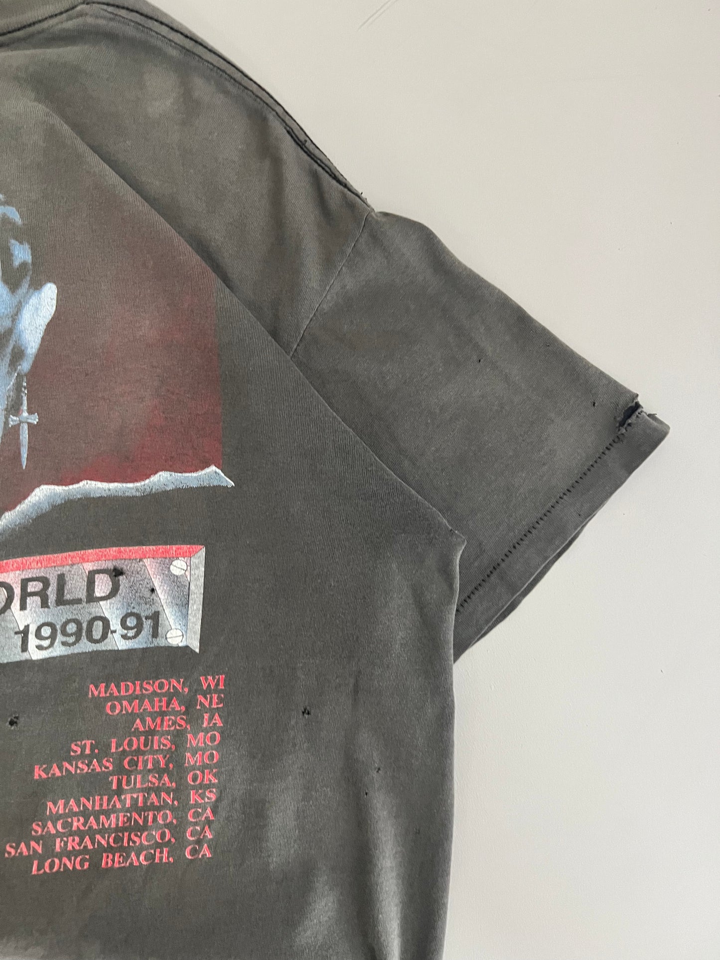Large 1990 AC-DC The Razors Edge World Tour T-shirt