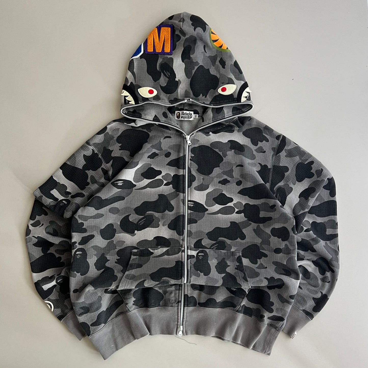 2XL Frankenape Bape Ape Snow Camo Jacket
