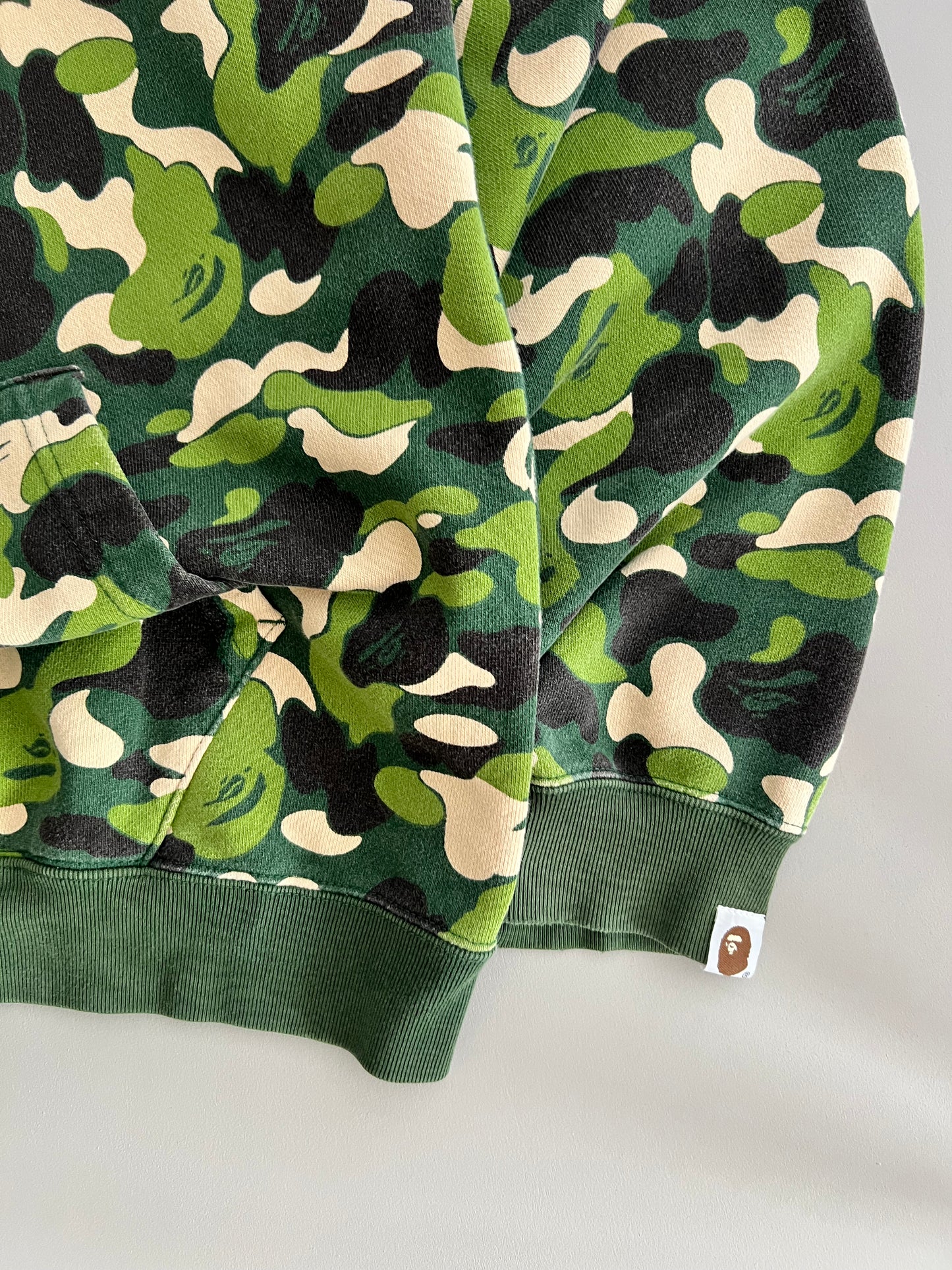 Large 2006 Bape Camo Full Zip Sweatshirt