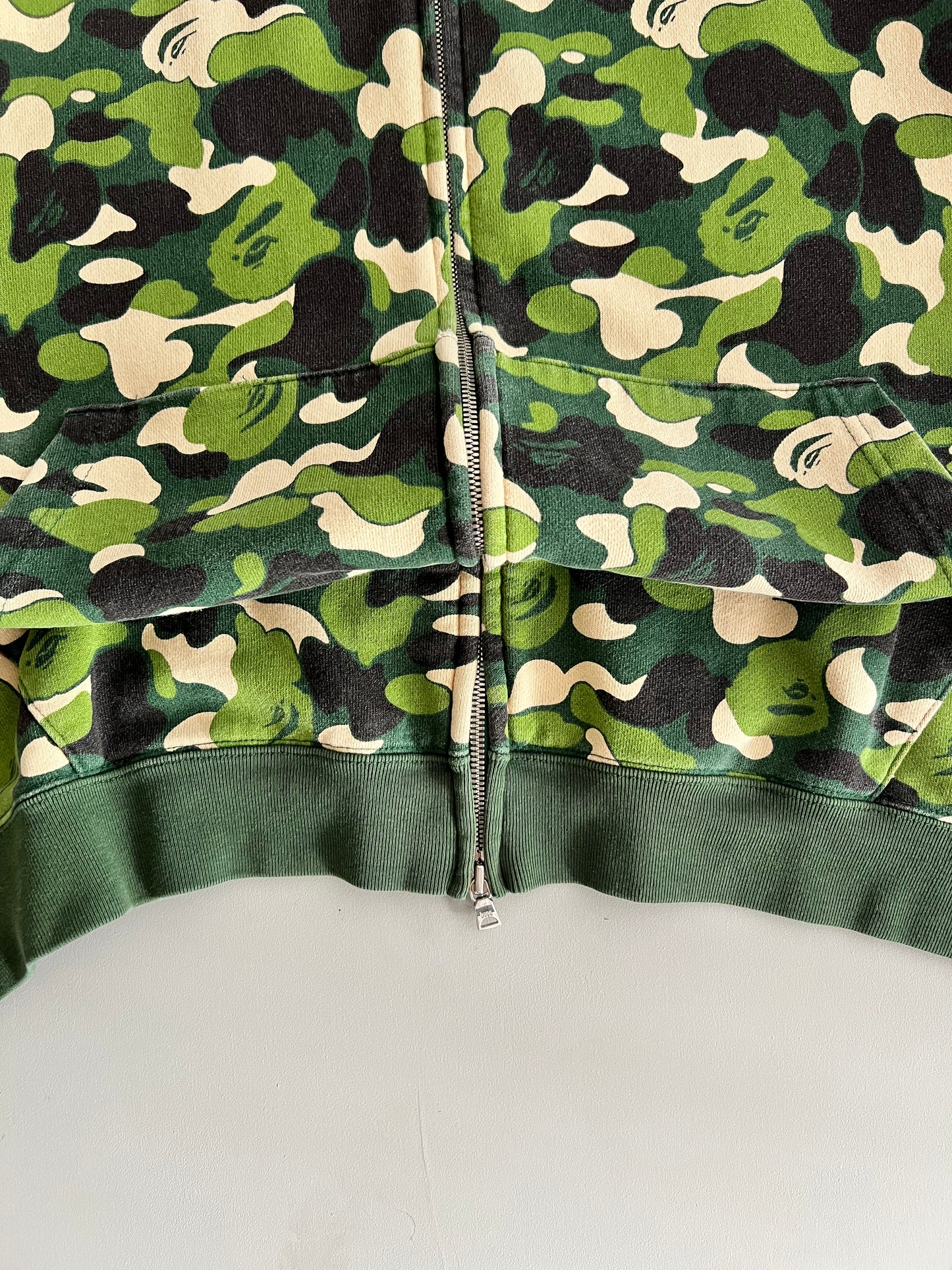 Large 2006 Bape Camo Full Zip Sweatshirt