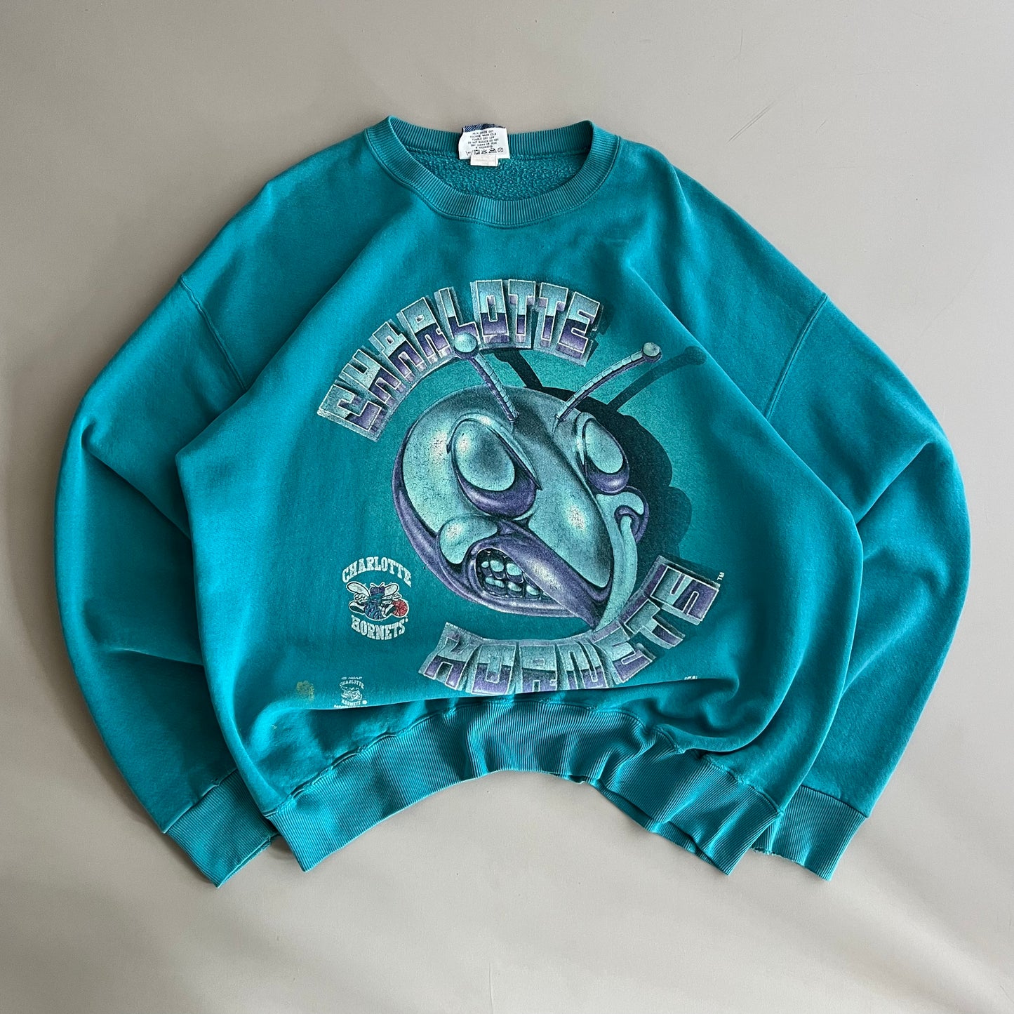 XL 90s Charlotte Hornets Sweatshirt