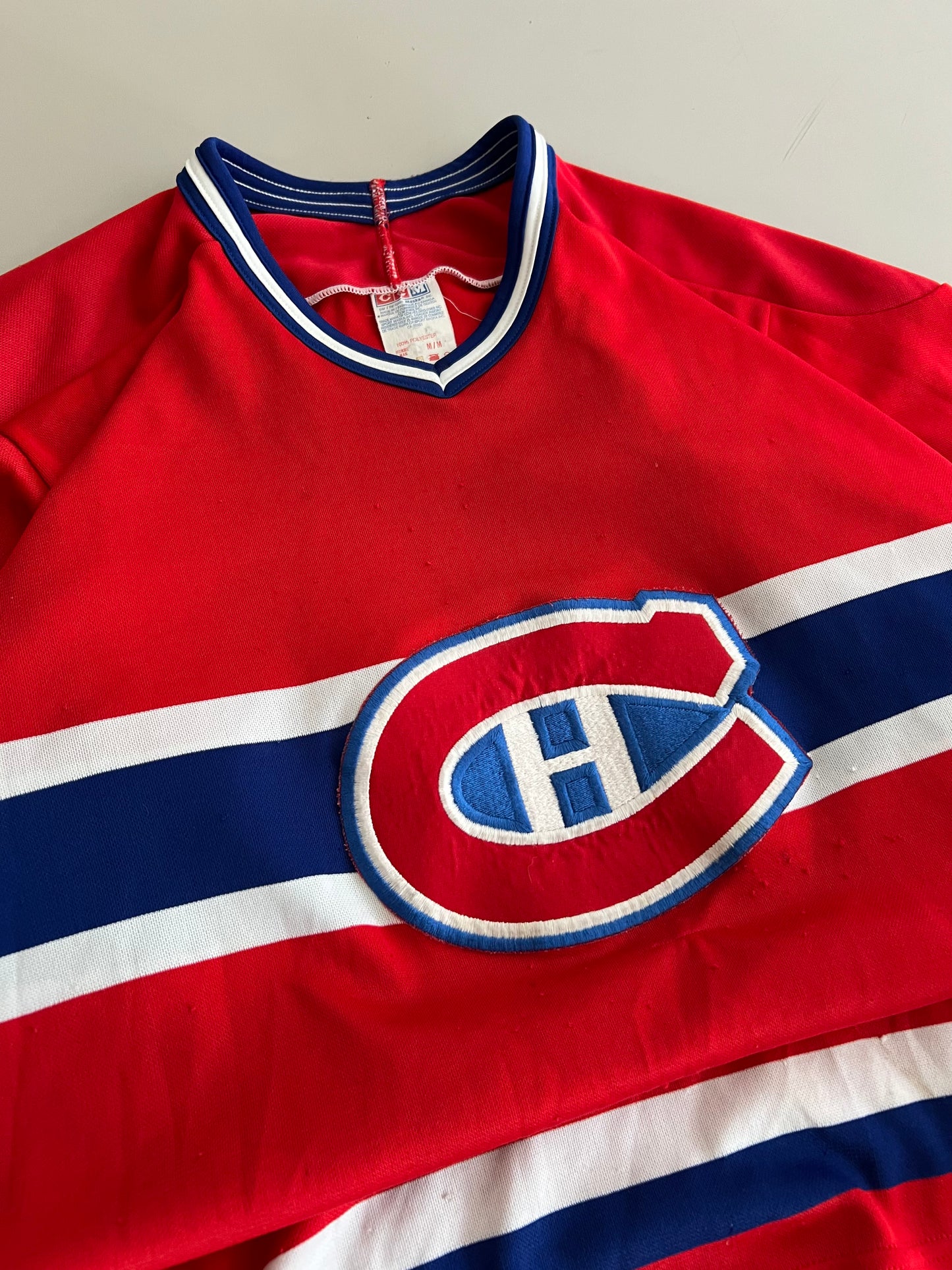 Medium 90s Montreal Canadiens CCM Jersey