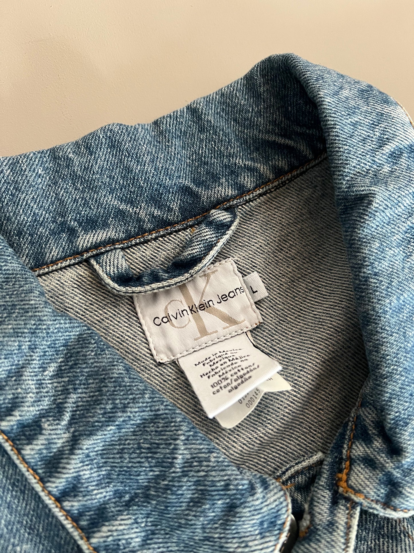 Large 2000s Calvin Klien Denim Jacket