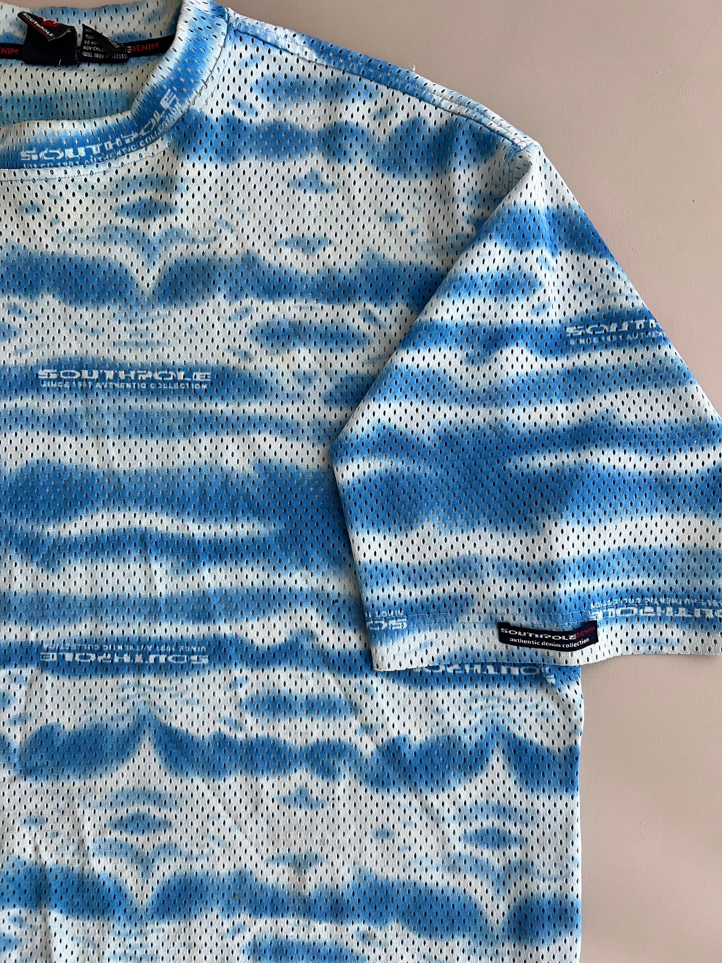 XL Y2K Southpole Mesh Shirt