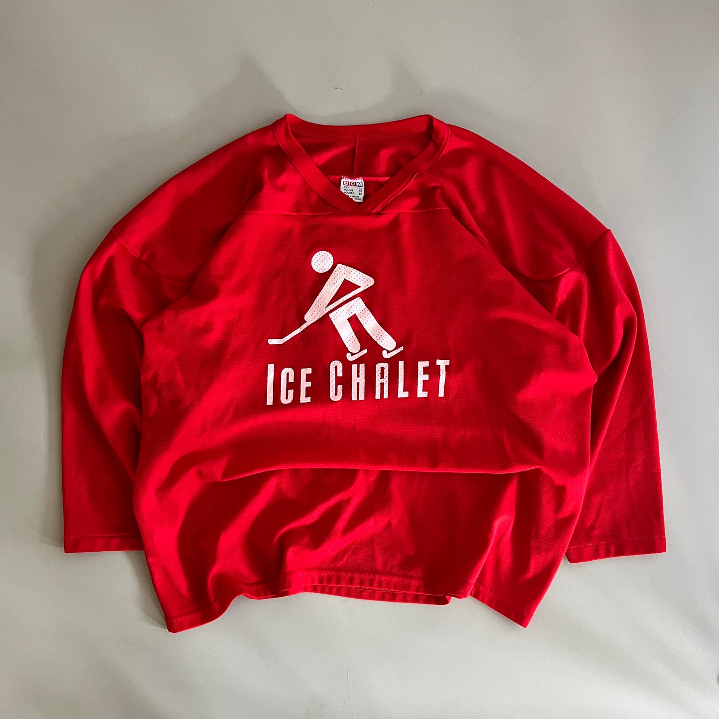 XL 90s Ice Chalet Eastland Mall Hockey Jersey