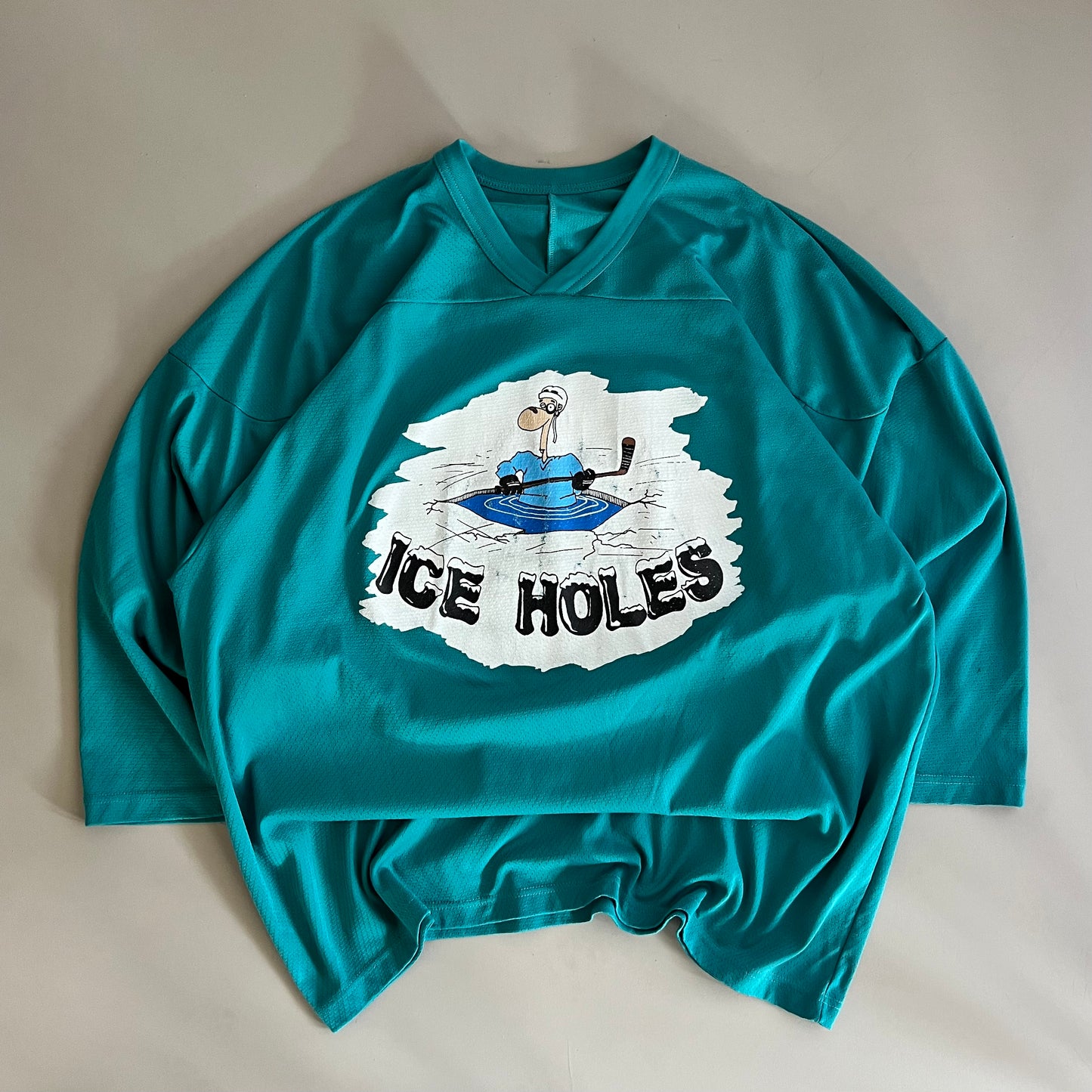 XL 90s Ice Holes Adult Hockey League Jersey