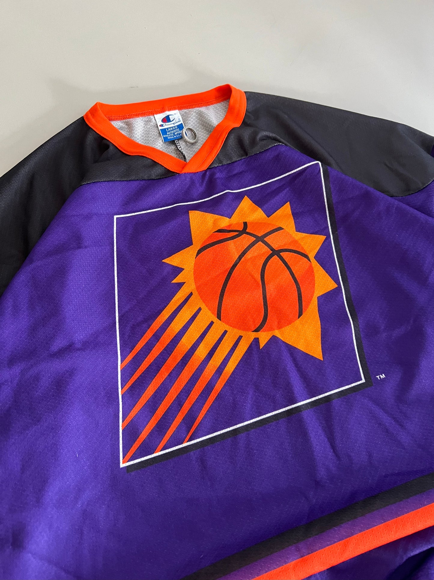 Medium 90s Phoenix Suns Champion Hockey Jersey