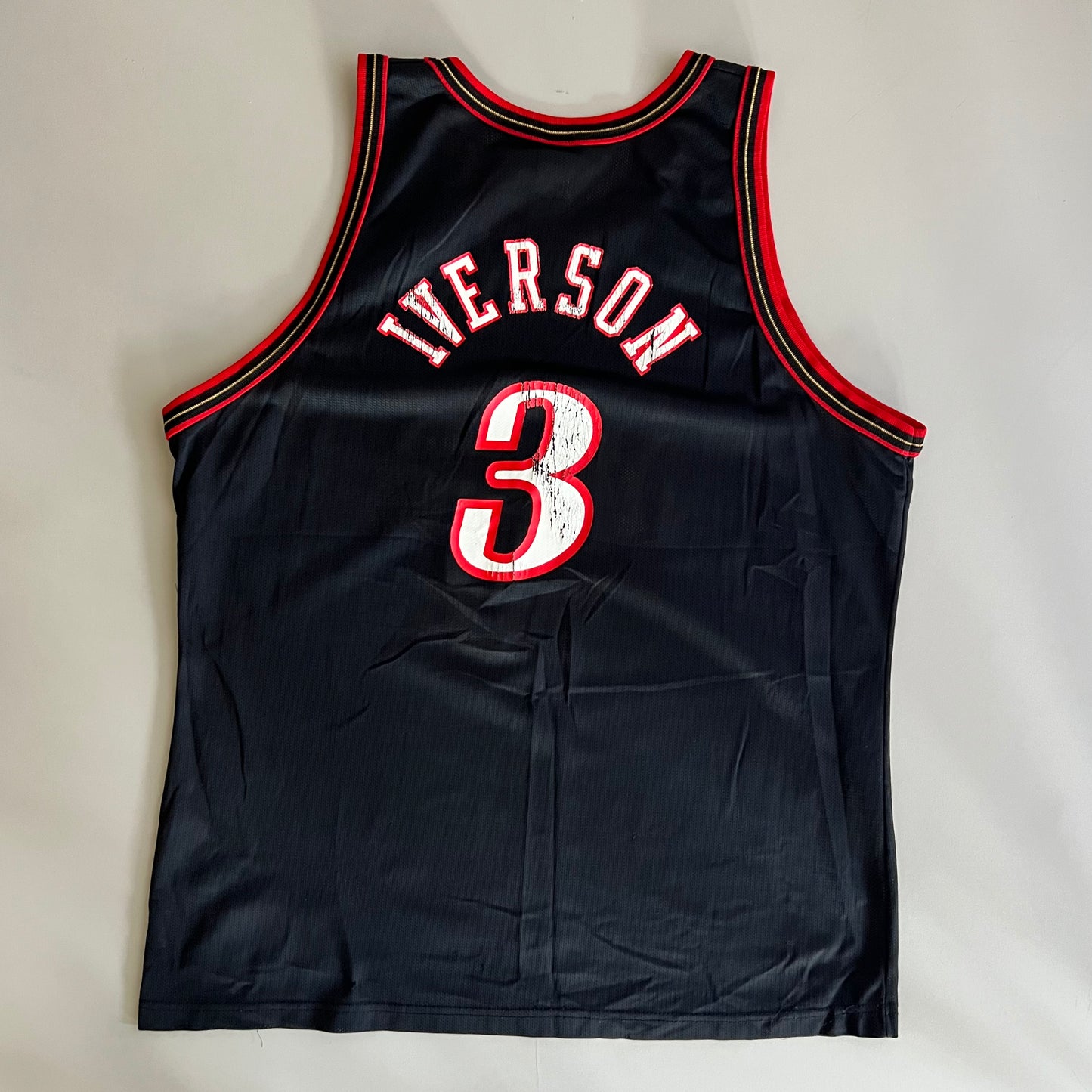 XL 90s Philadelphia 76ers Allen Iverson Jersey