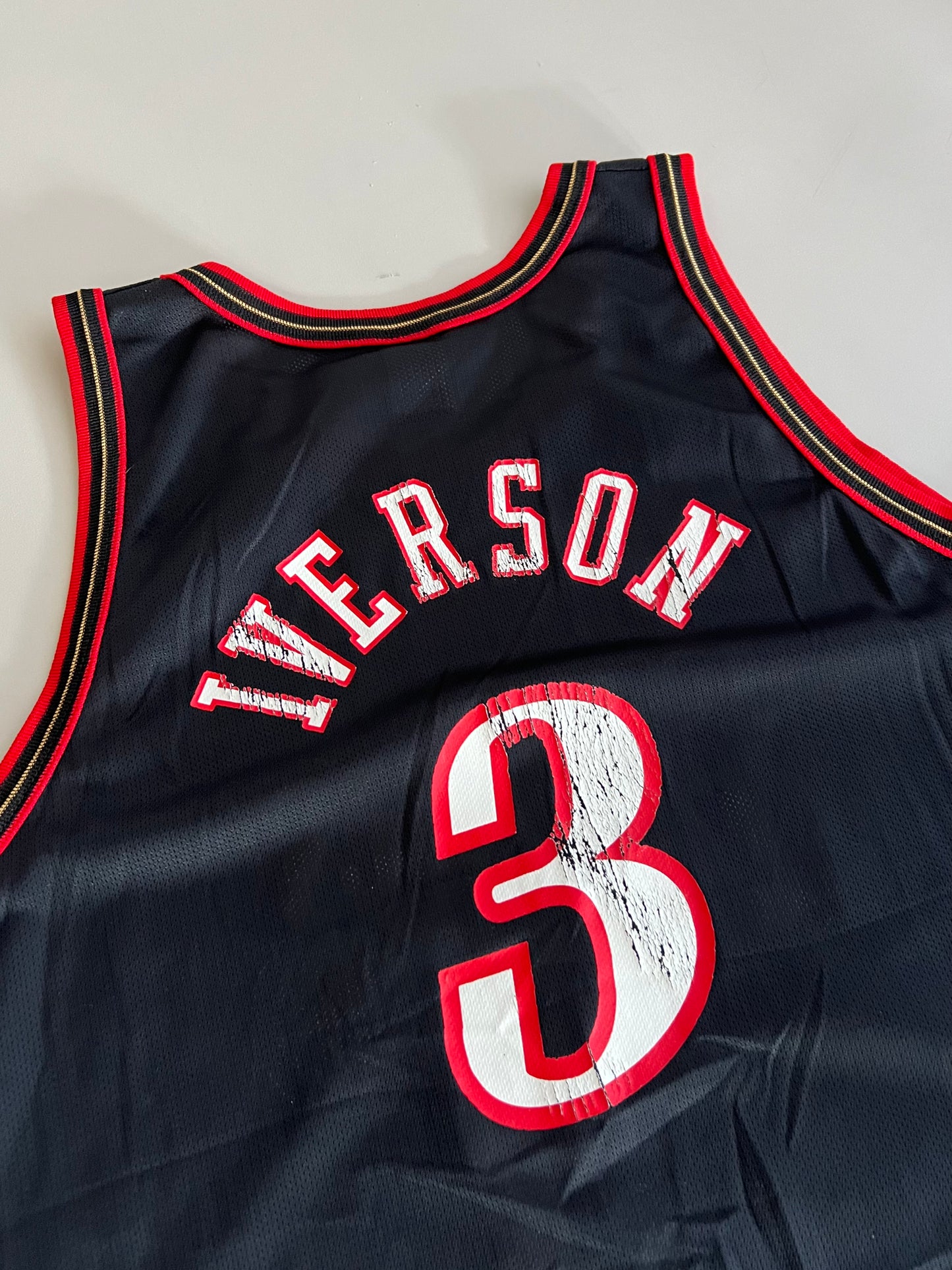 XL 90s Philadelphia 76ers Allen Iverson Jersey