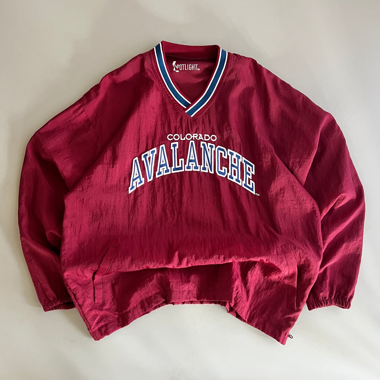 XL Colorado Avalanche NHL Reversible Windbreaker