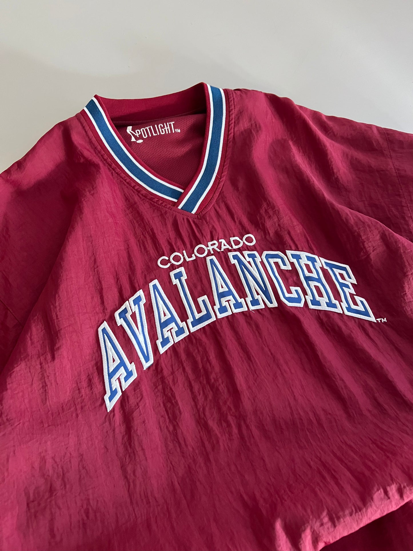 XL Colorado Avalanche NHL Reversible Windbreaker