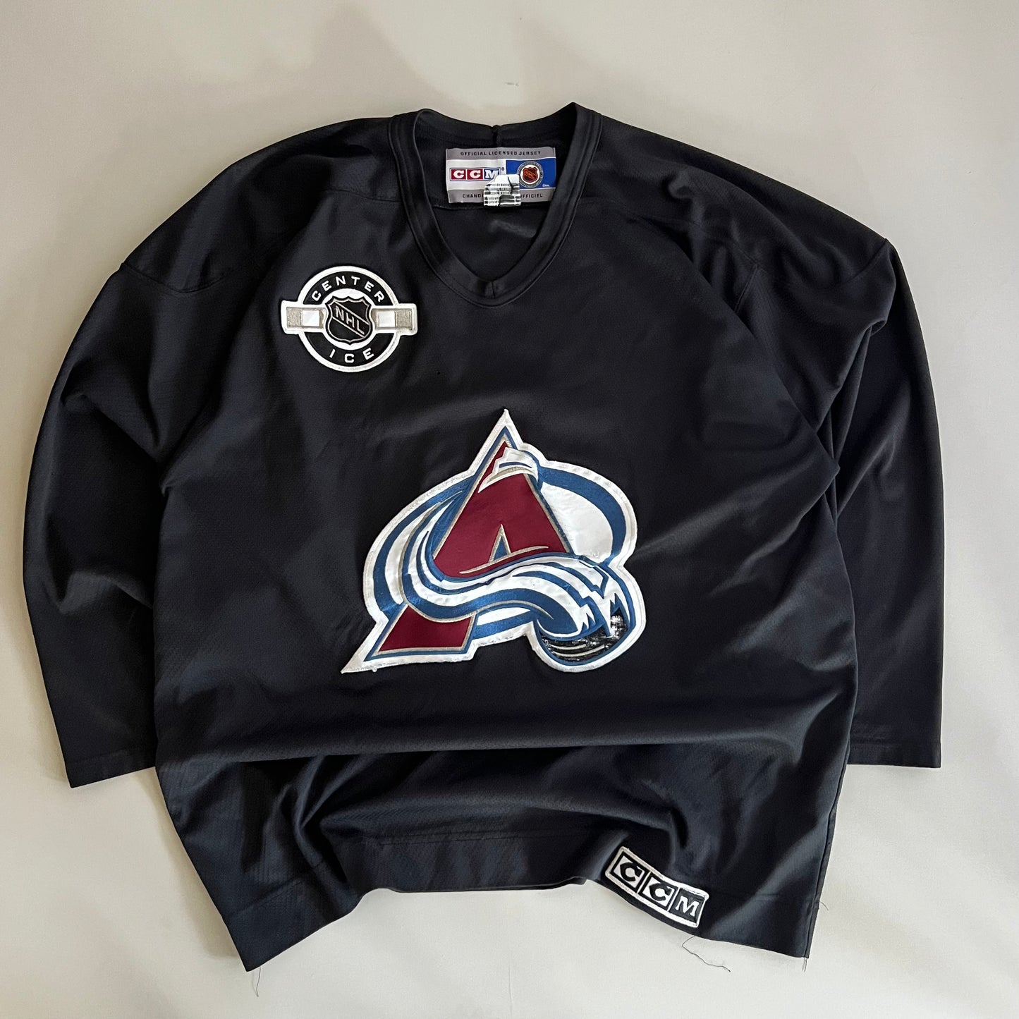 Large Colorado Avalanche CCM Jersey