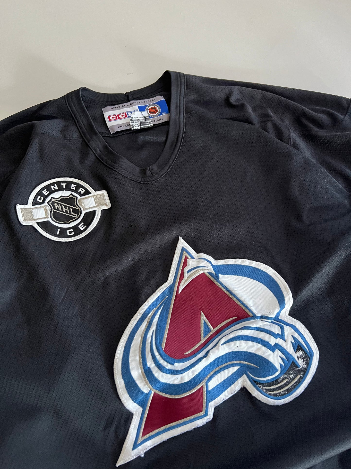 Large Colorado Avalanche CCM Jersey