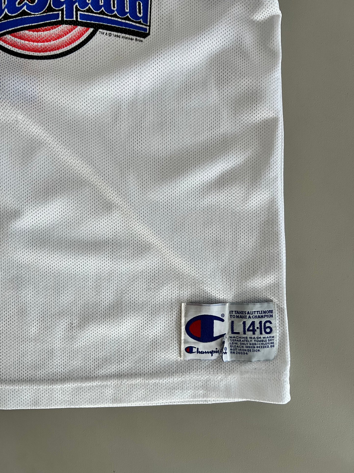 Large 1996 TuneSquad Champion Jersey
