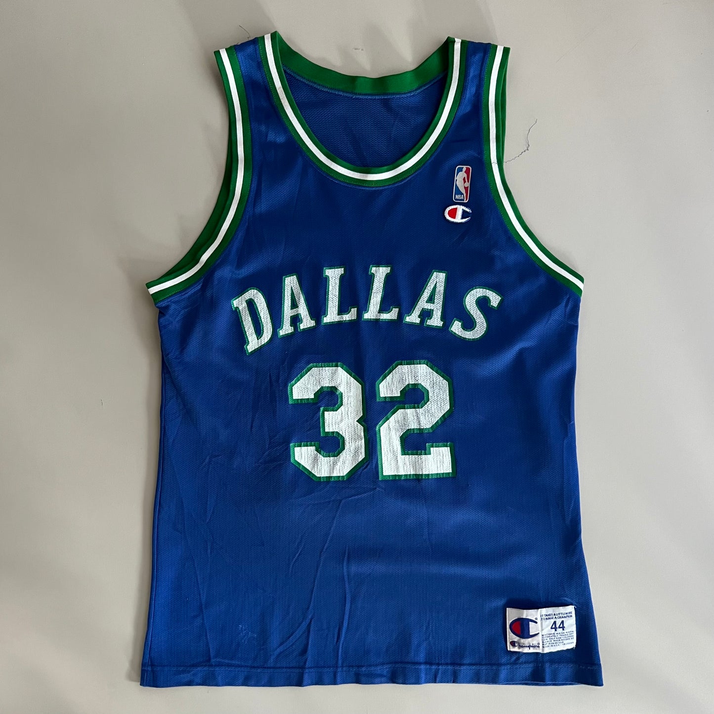 XL 90s Dallas Mavericks Jamal Mashburn Champion Jersey