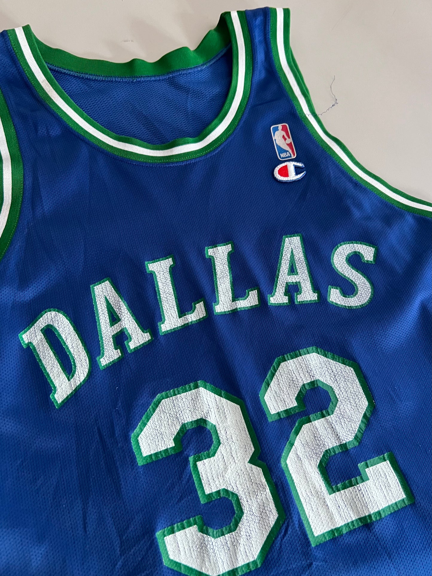 XL 90s Dallas Mavericks Jamal Mashburn Champion Jersey