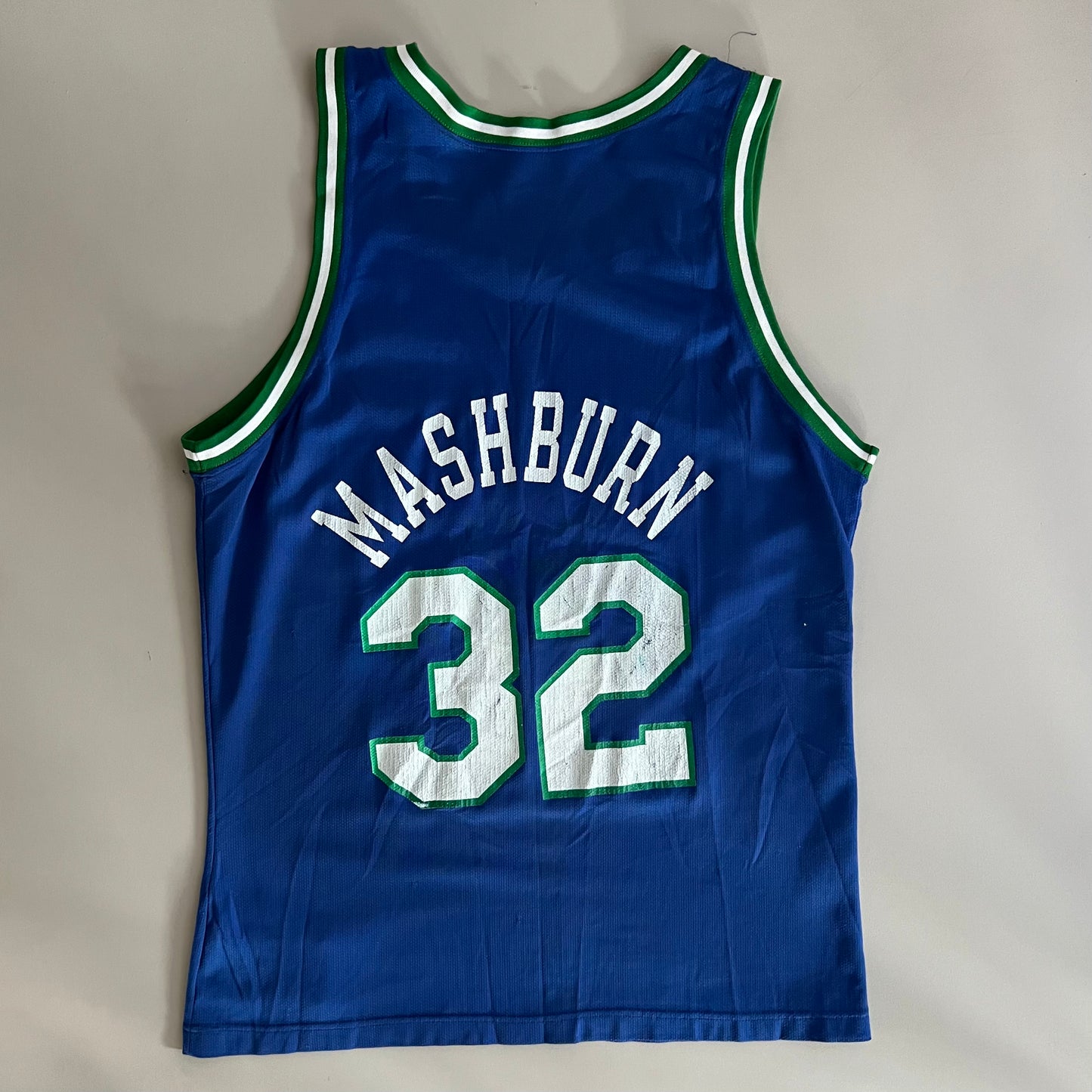 XL 90s Dallas Mavericks Jamal Mashburn Champion Jersey