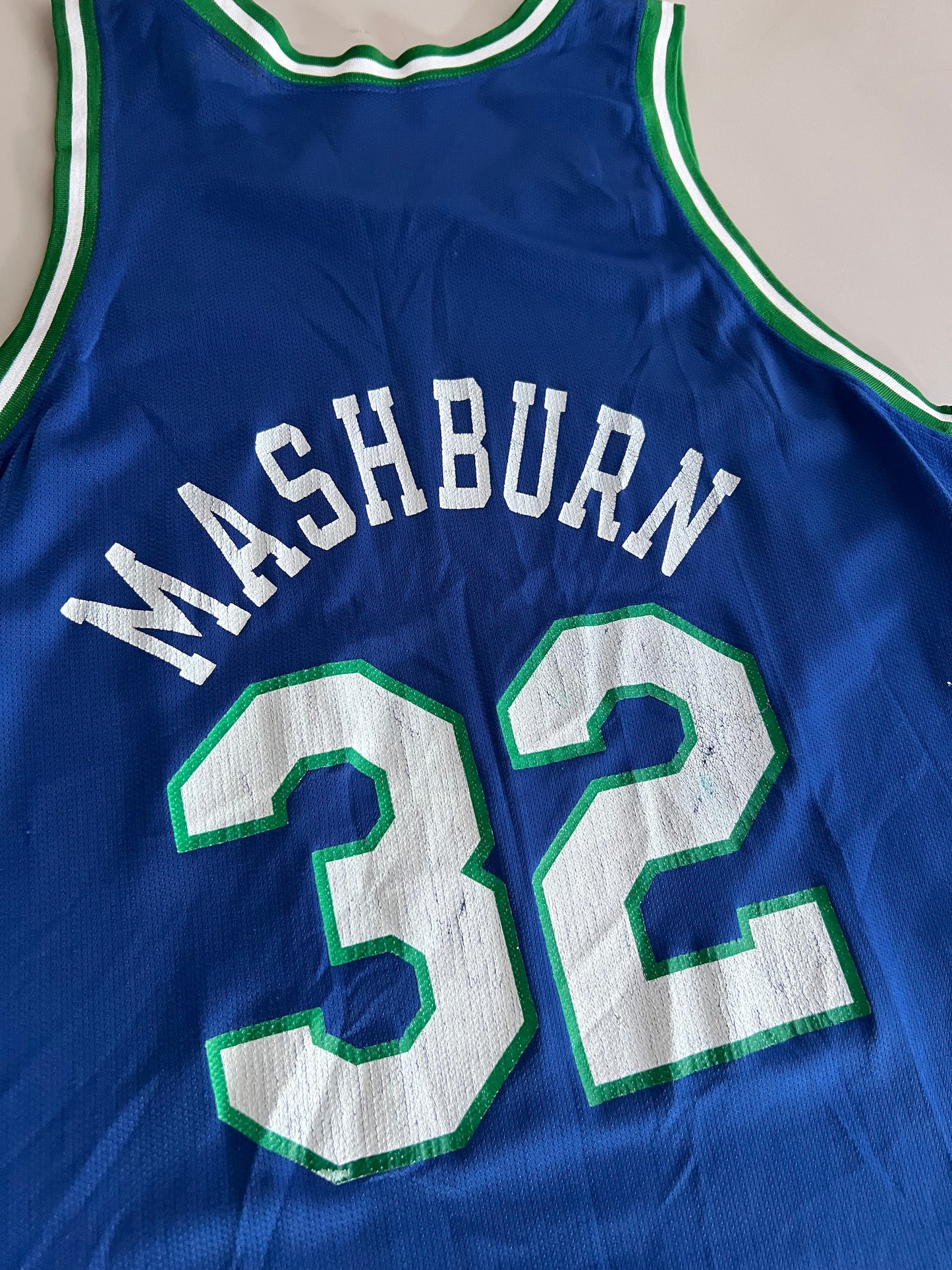 XL 90s Dallas Mavericks Jamal Mashburn Champion Jersey