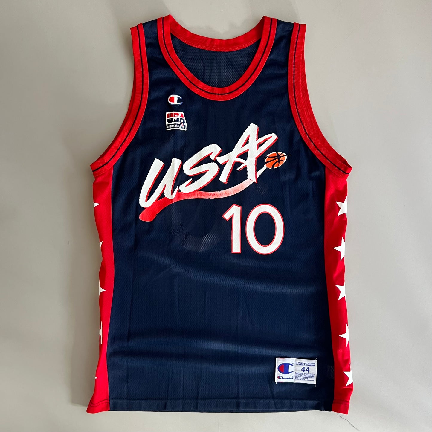 XL 90s USA Basketball Reggie Miller Champion Jersey