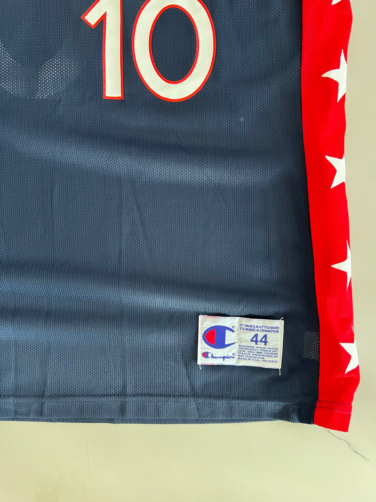 XL 90s USA Basketball Reggie Miller Champion Jersey