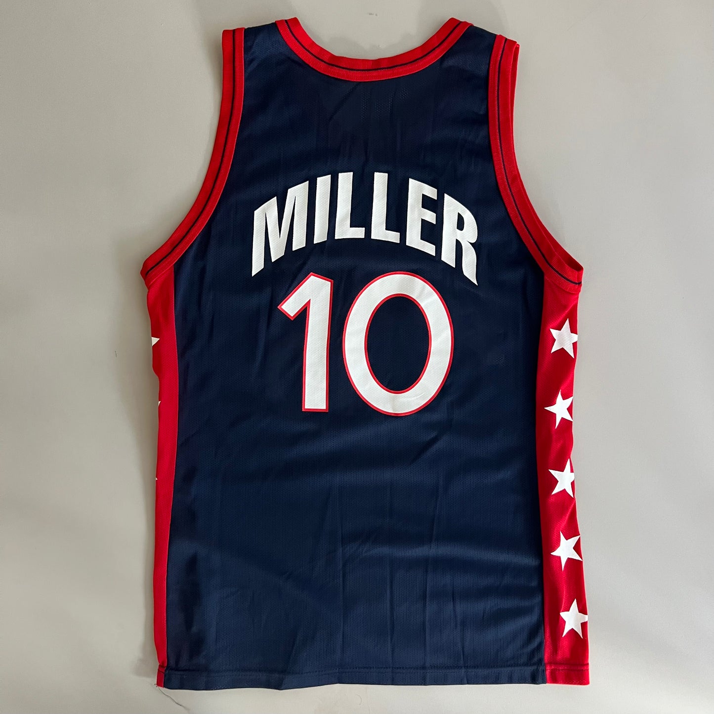 XL 90s USA Basketball Reggie Miller Champion Jersey