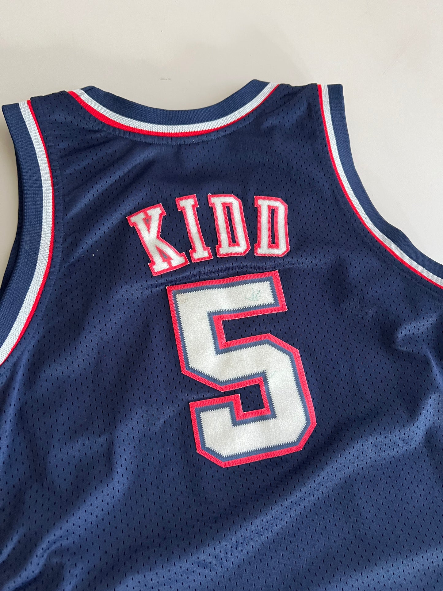 Large New Jersey Nets Jason Kidd Jersey