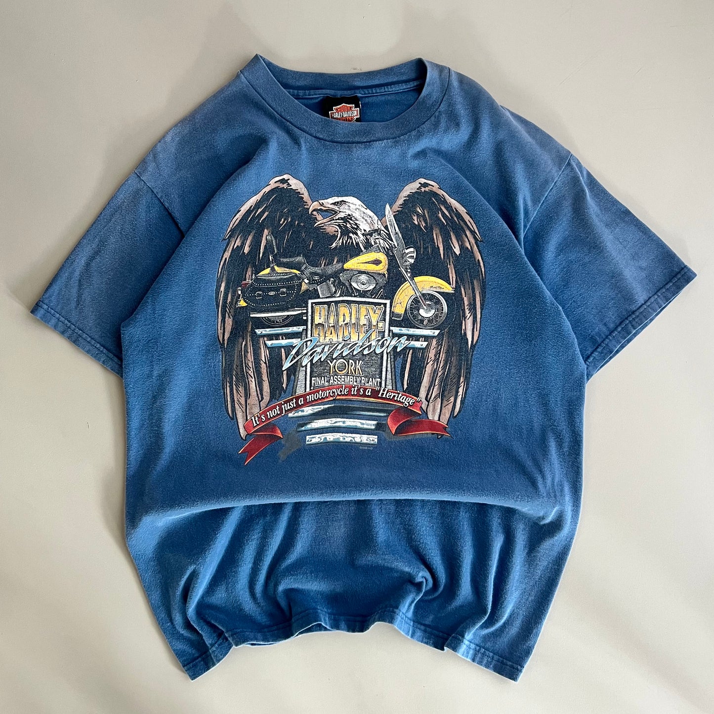 Large 1999 Harley Davidson Open House PA T-shirt