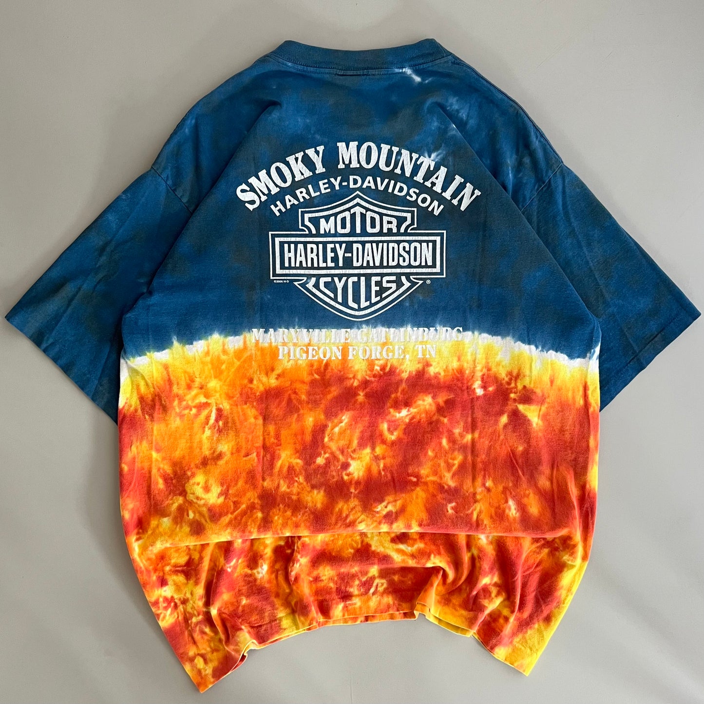 XL 2006 Harley-Davidson Tie Dye Pigeon Forge, TN T-shirt