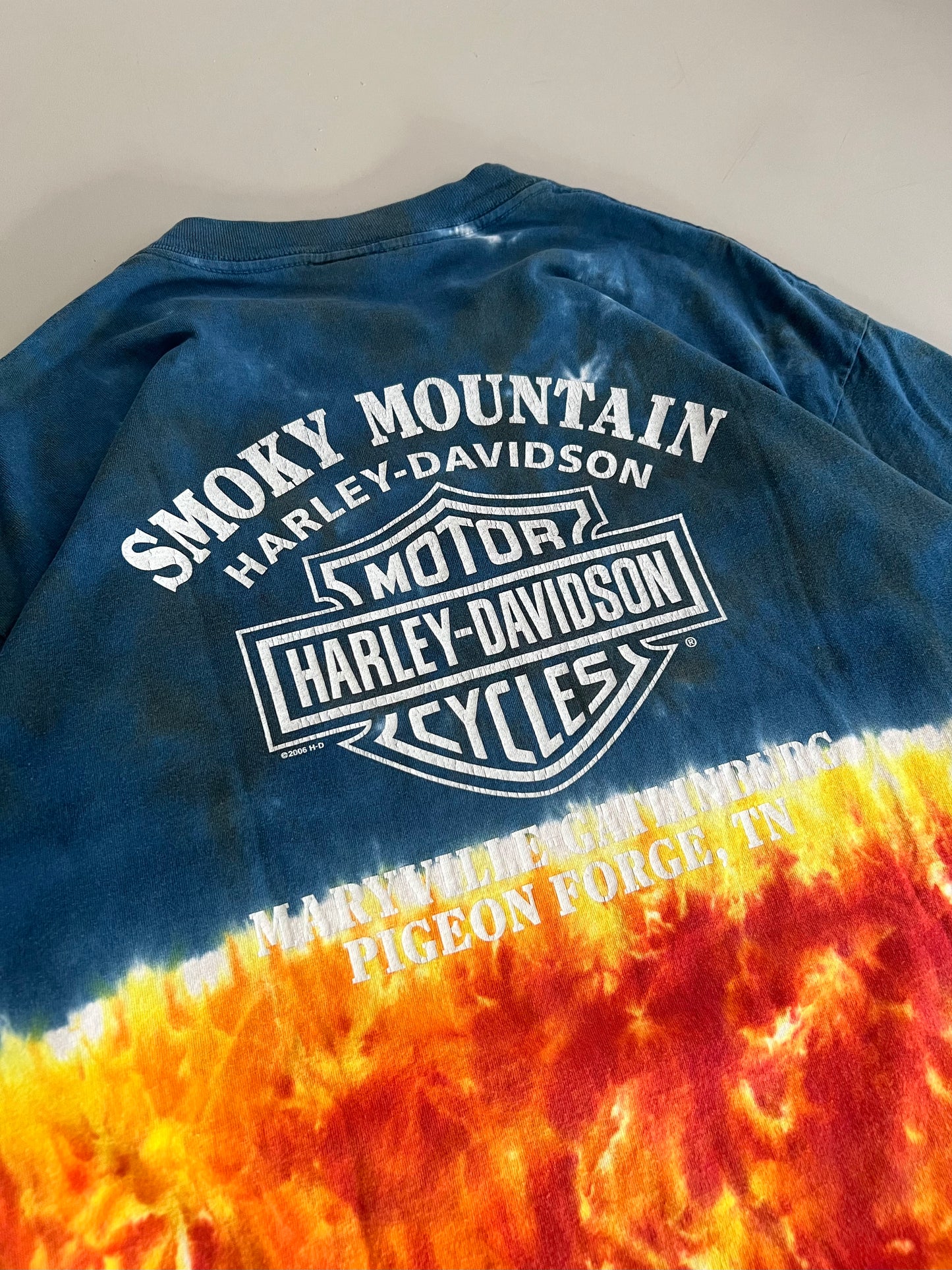 XL 2006 Harley-Davidson Tie Dye Pigeon Forge, TN T-shirt