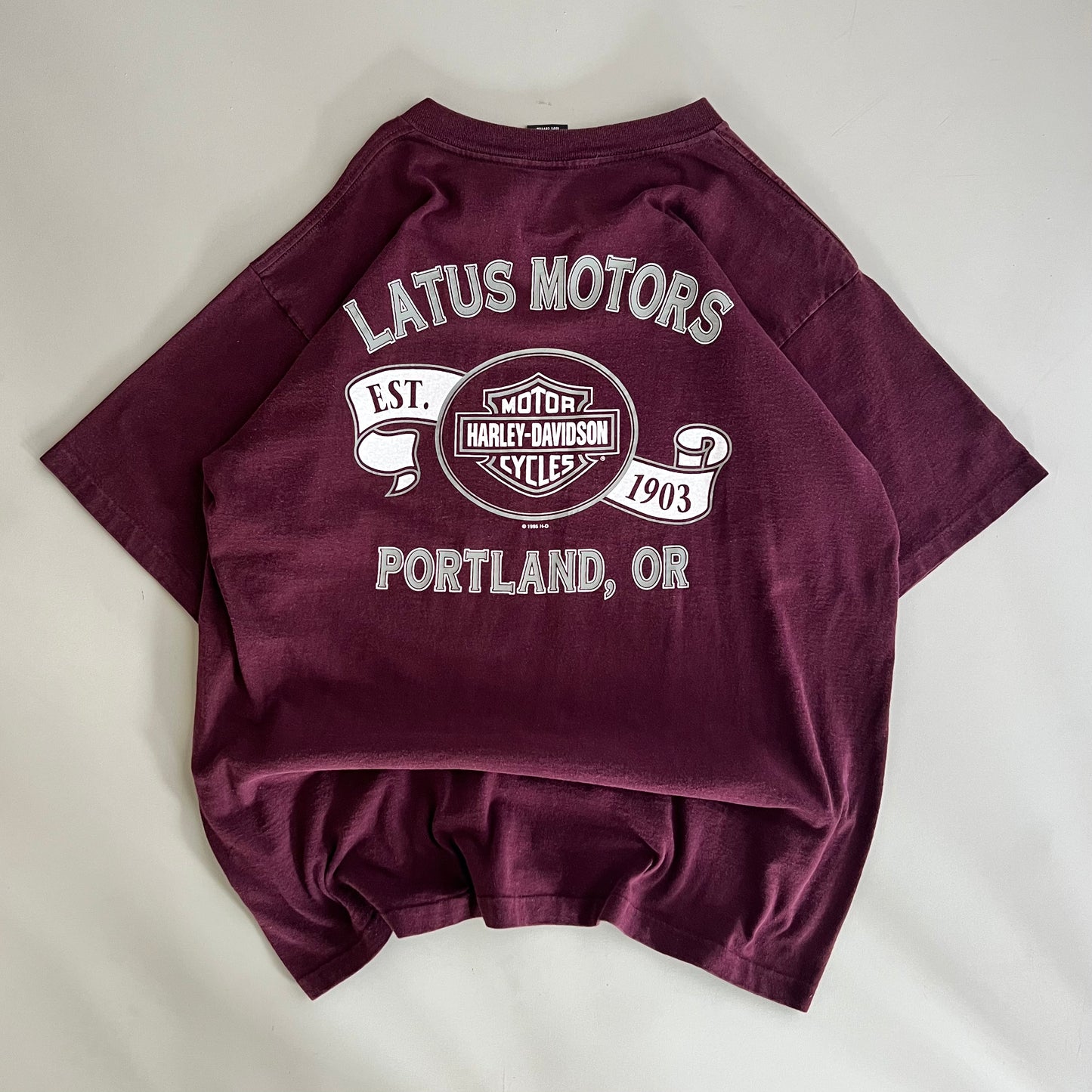 XL 1996 Harley Davidson Oregon T-shirt
