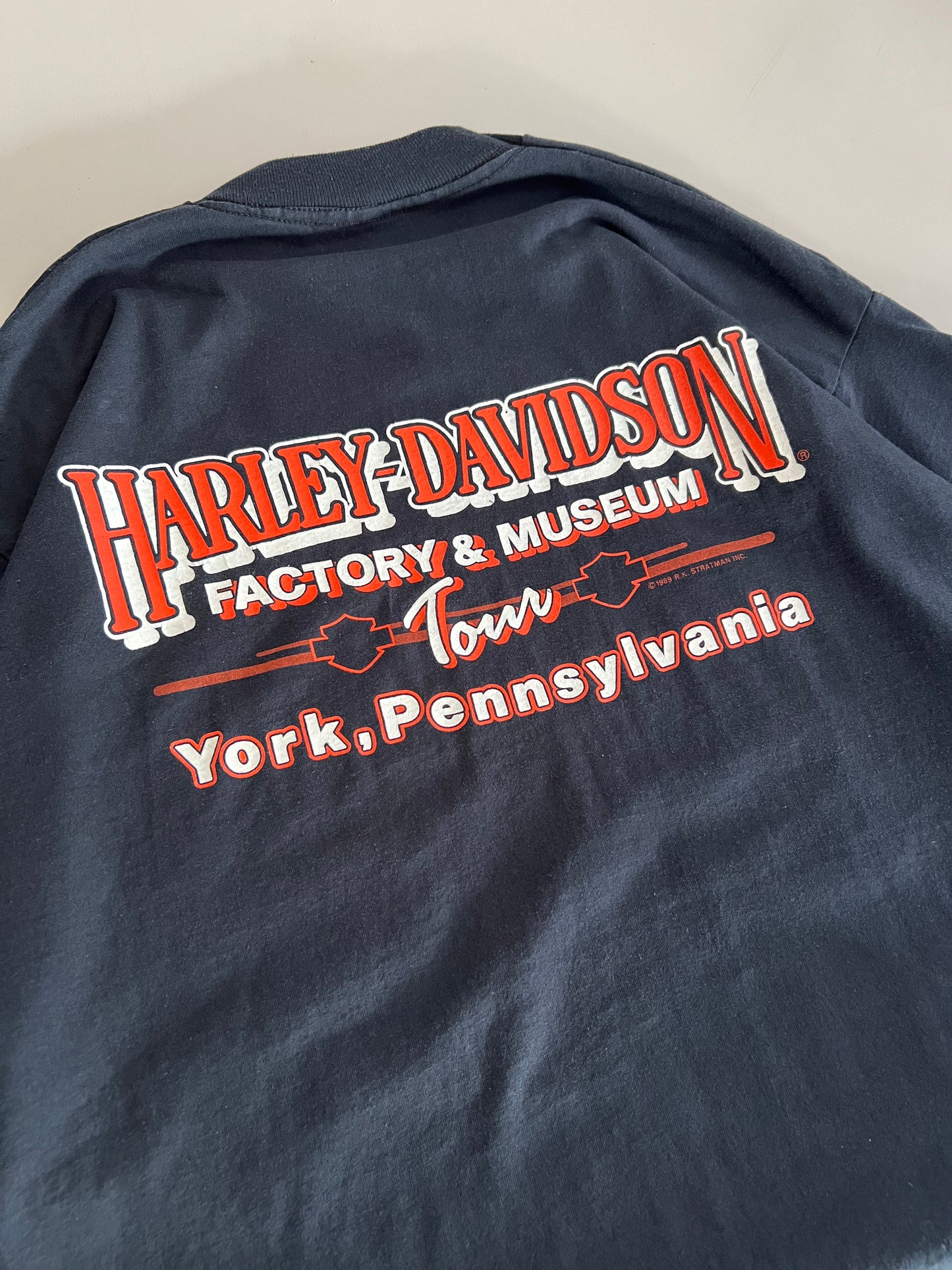 XXL 1989 Harley Davidson York PA T-shirt