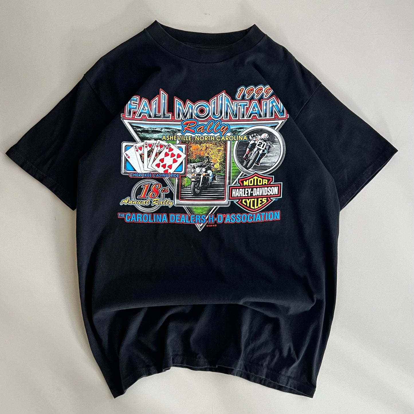 XL 1999 Harley Davidson Asheville T-shirt
