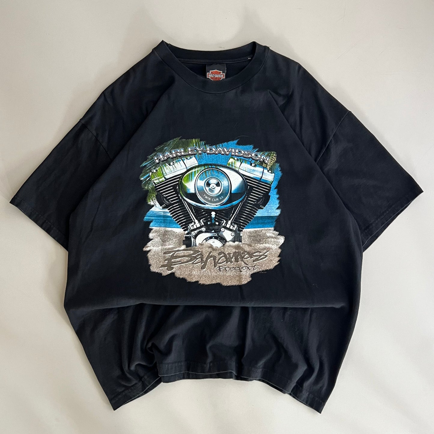 XL 1999 Harley Davidson Bahamas Freeport T-shirt