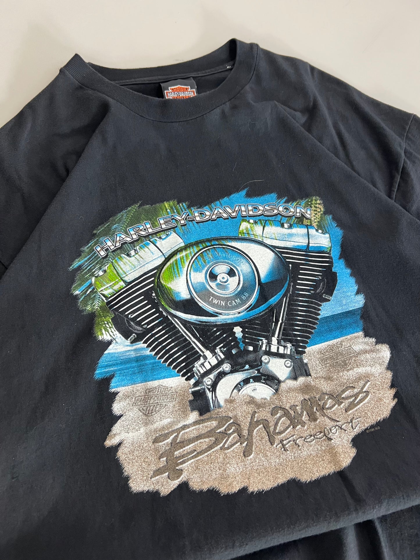 XL 1999 Harley Davidson Bahamas Freeport T-shirt