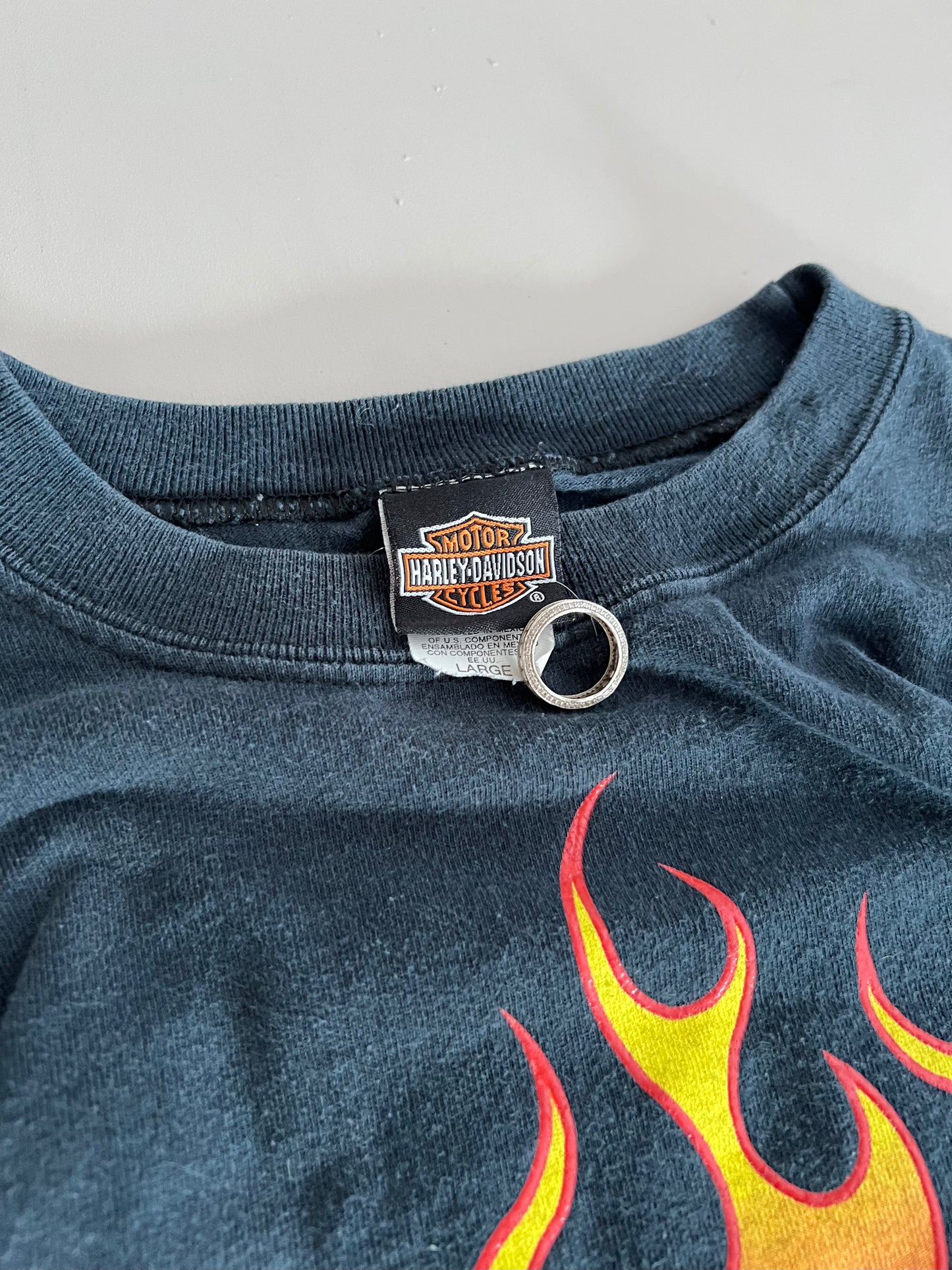 Large 2000 Harley-Davidson Wilkesboro, NC Long Sleeve Shirt