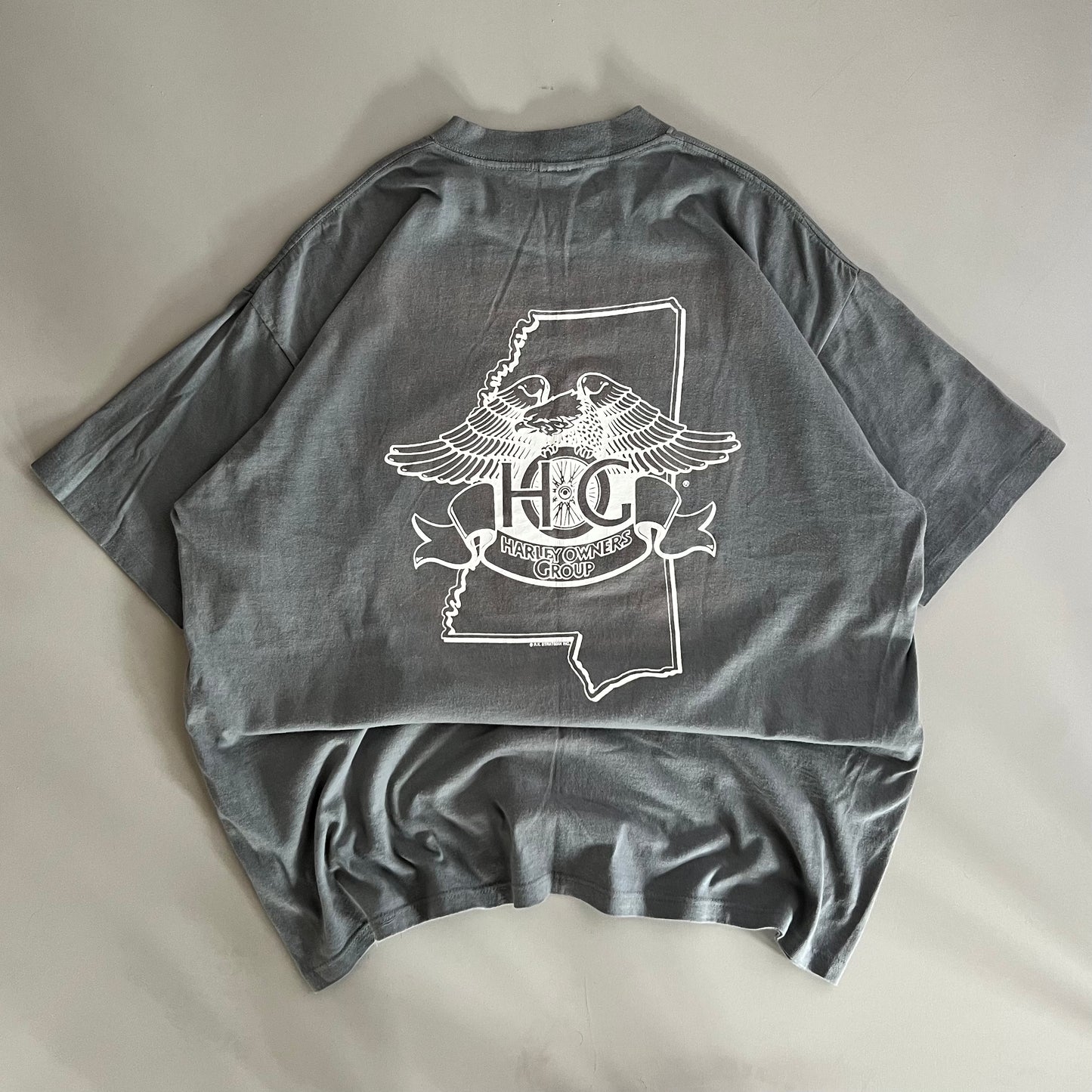 3XL 1995 Harey Davidson Mississippi State Rally T-shirt