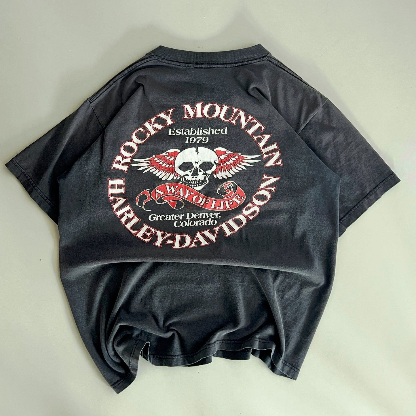 Large 1997 Harley-Davidson Greater Denver, Colorado T-shirt