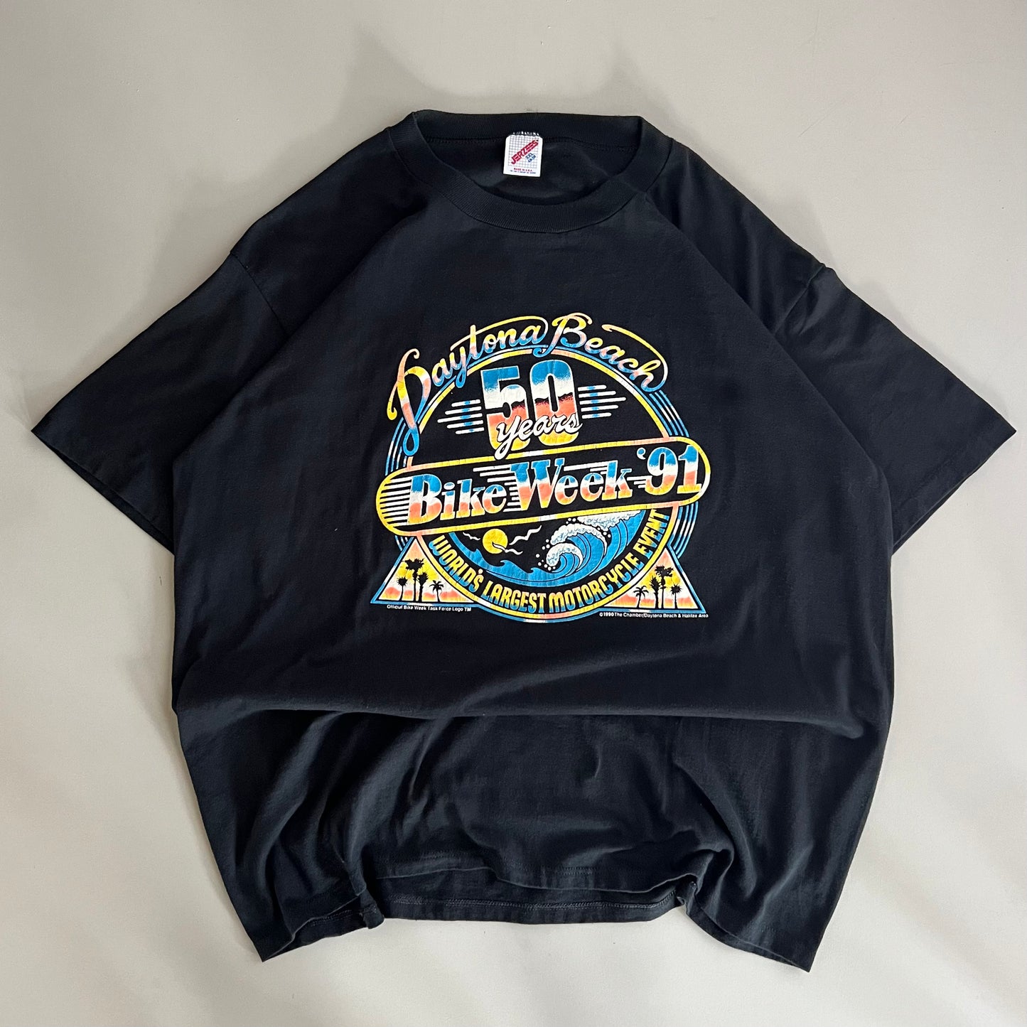 XXL 1990 Daytona Beach Bike Week T-shirt
