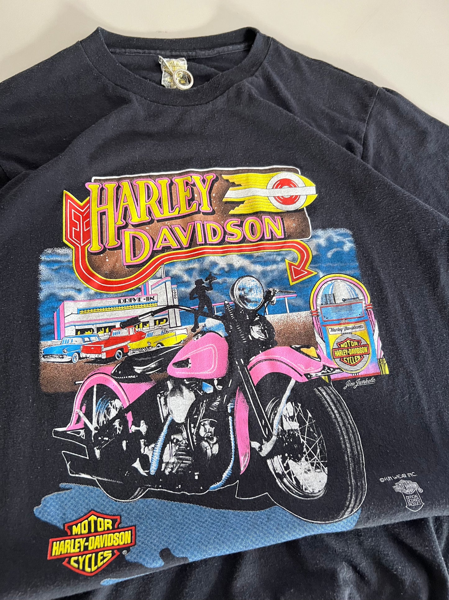 Small 80s Harley-Davidson Drive-In T-shirt