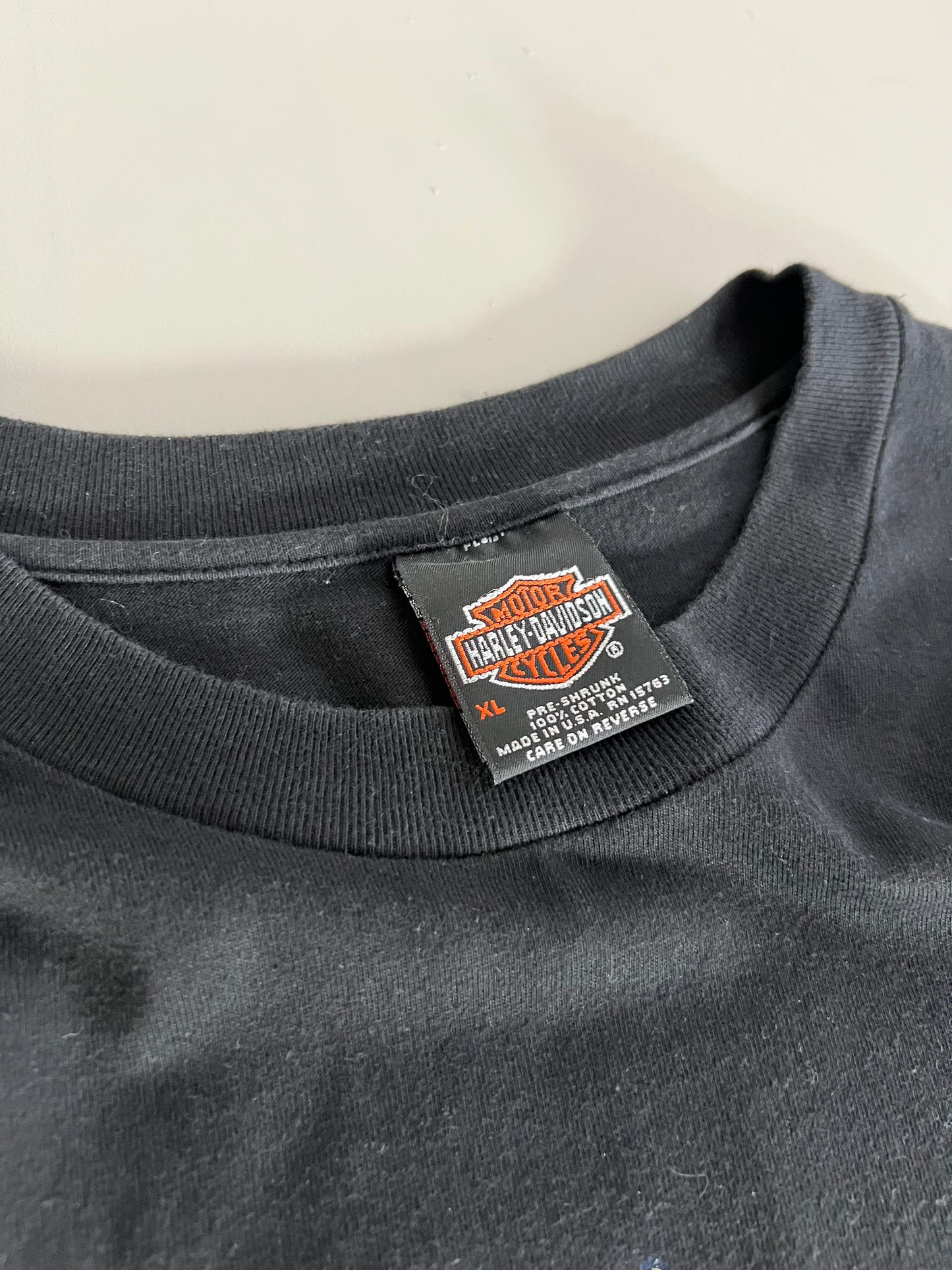 XL 1998 Harley-Davidson Charlotte NC T-shirt