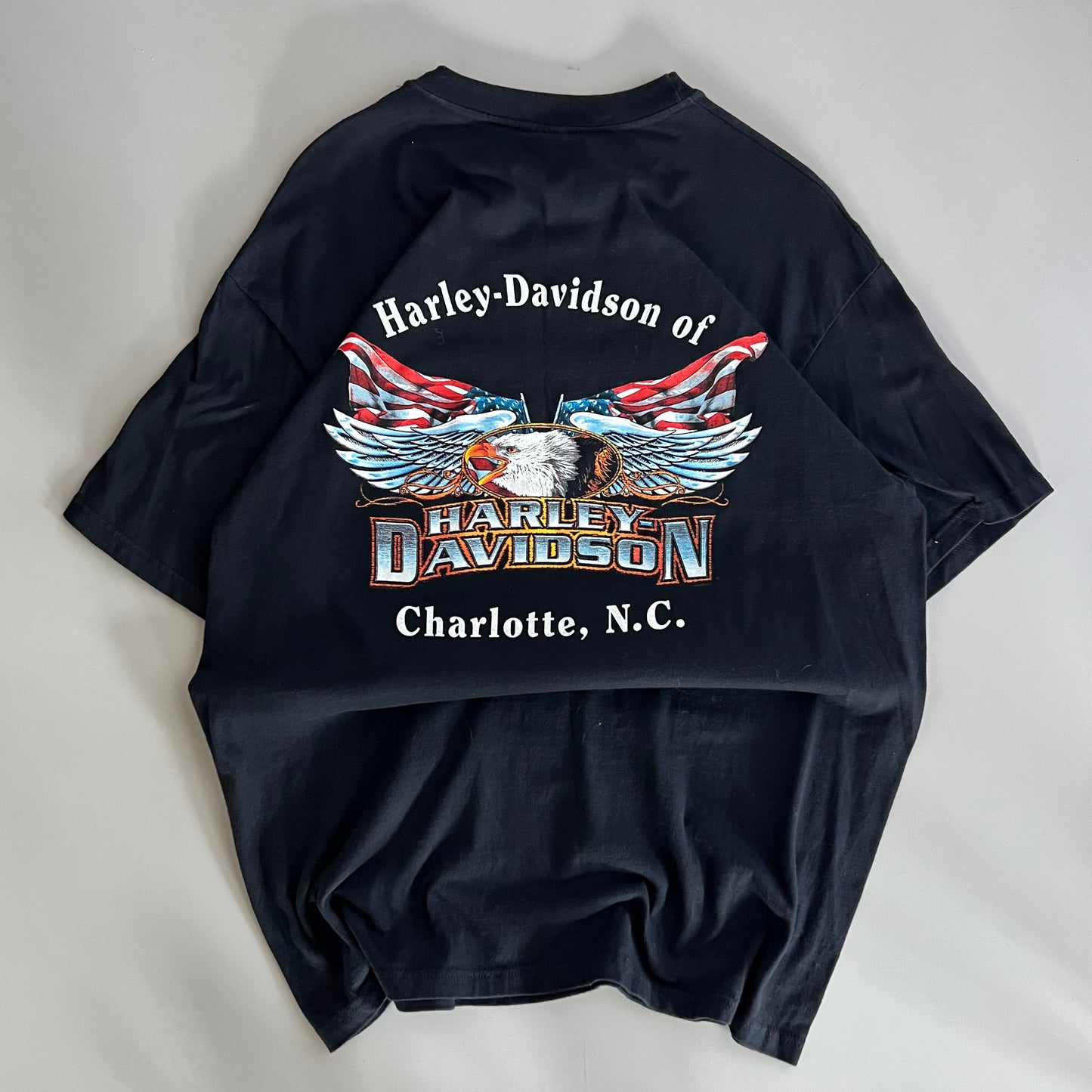 XL 1998 Harley-Davidson Charlotte NC T-shirt