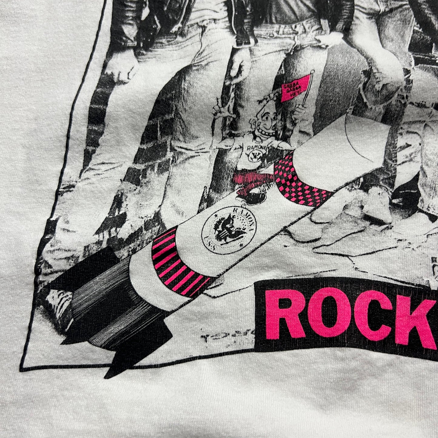 XL 1990s Ramones Rocket to Russia Cutoff T-shirt