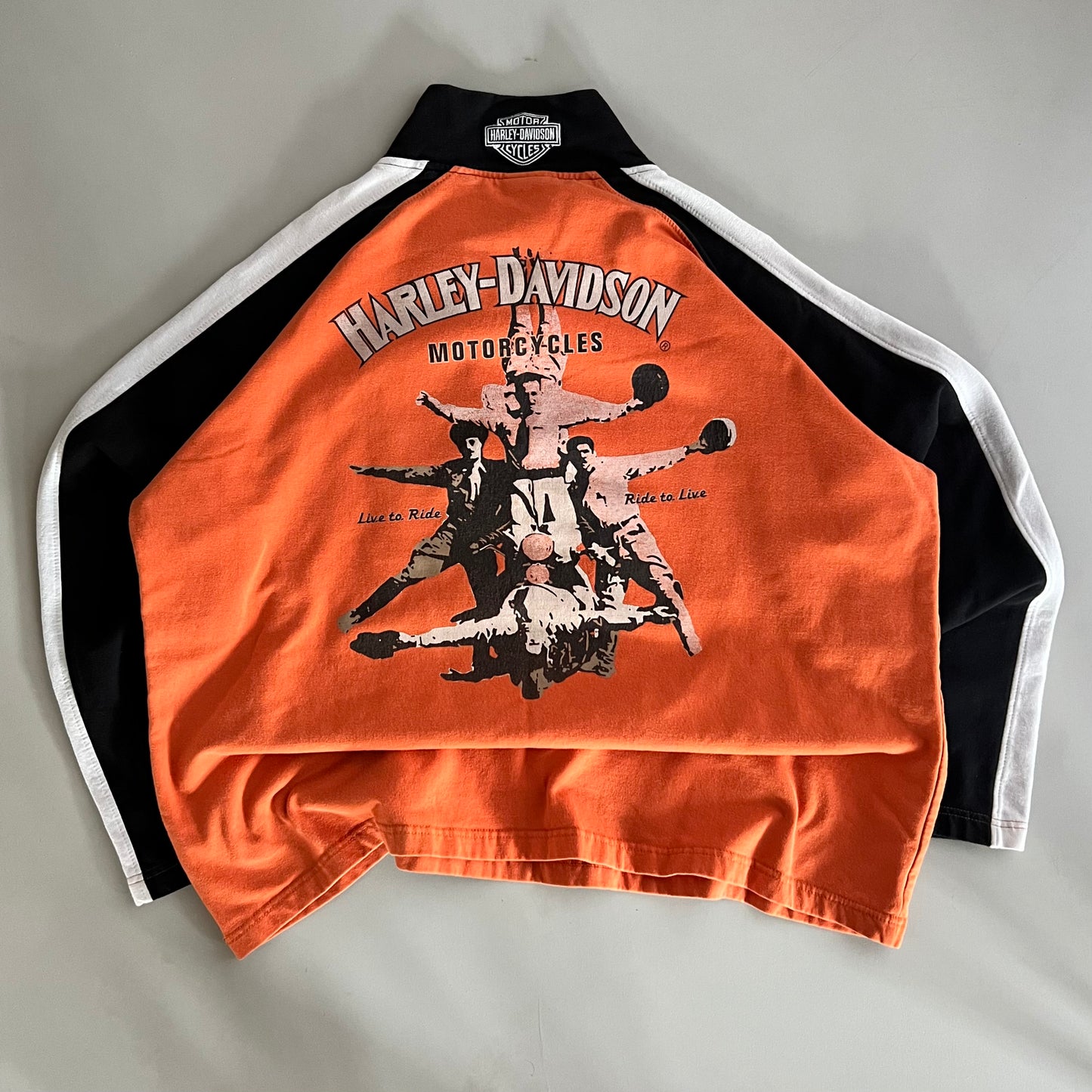 Small 2000s Harley-Davidson Quarter Zip