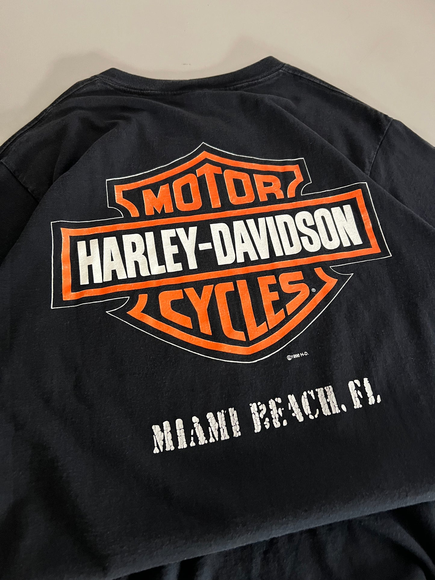 Large 1996 Harley Davidson Motor Co T-shirt