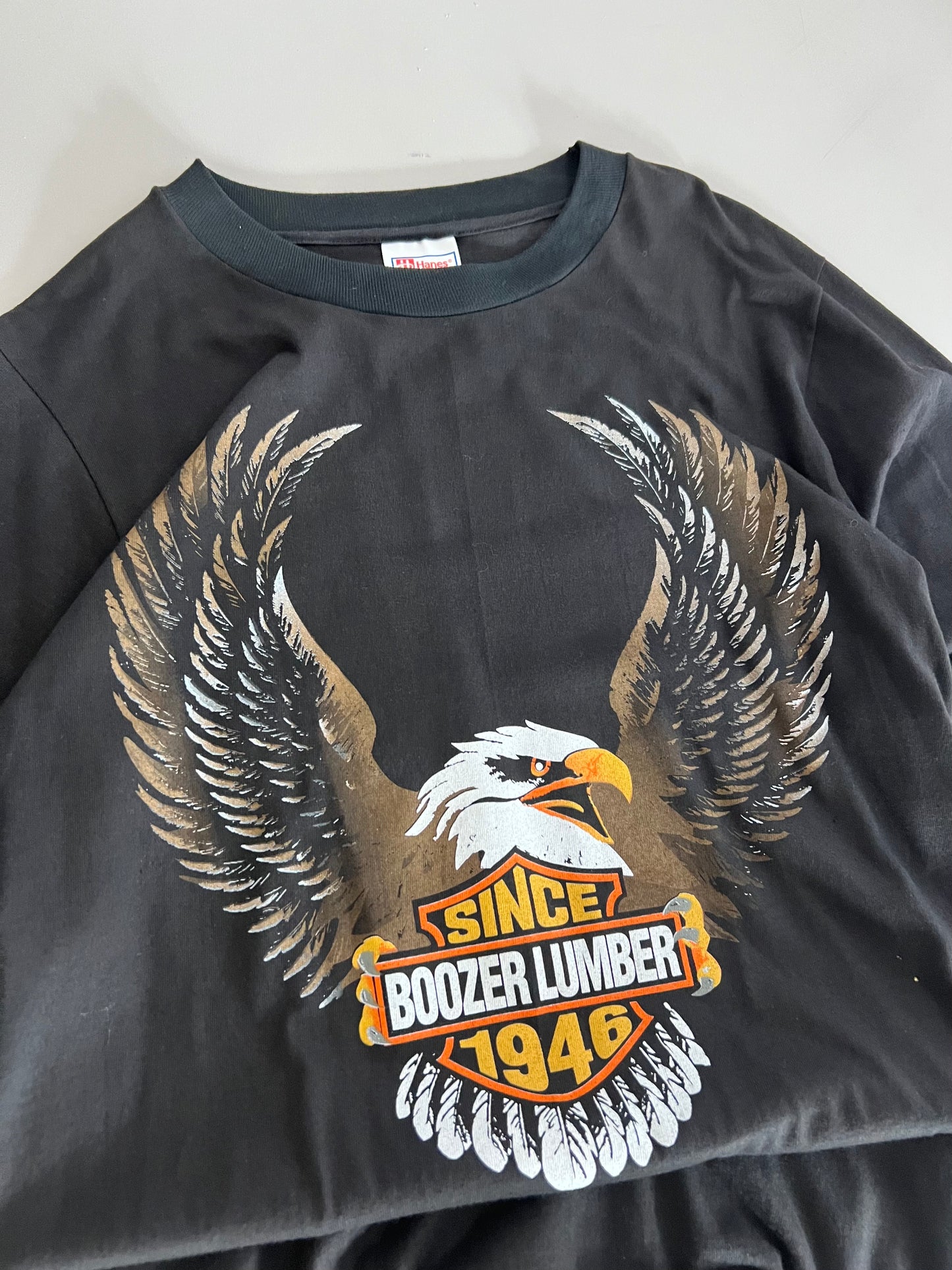 Small 2000s Boozer Lumber Columbia T-shirt