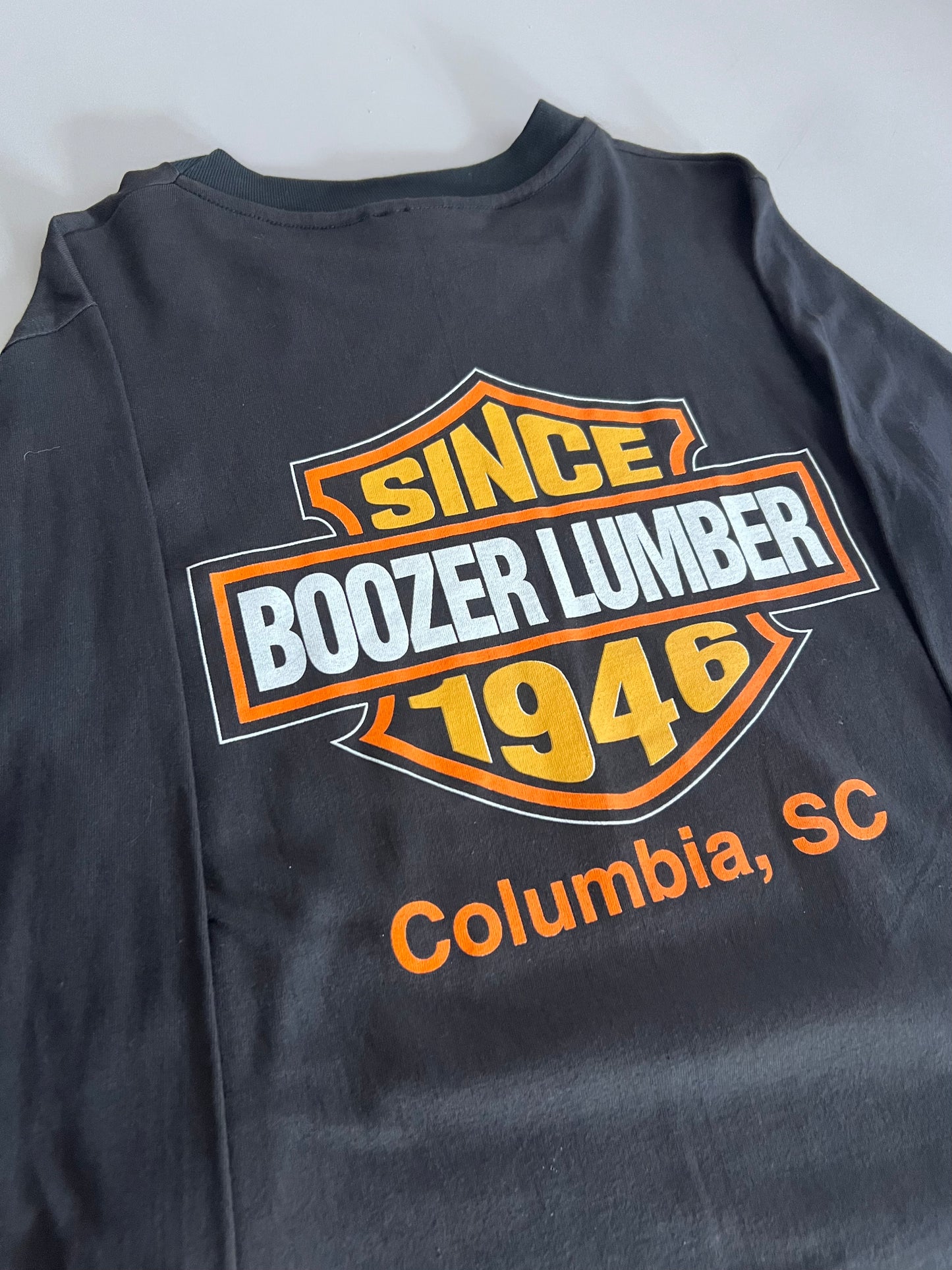 Small 2000s Boozer Lumber Columbia T-shirt