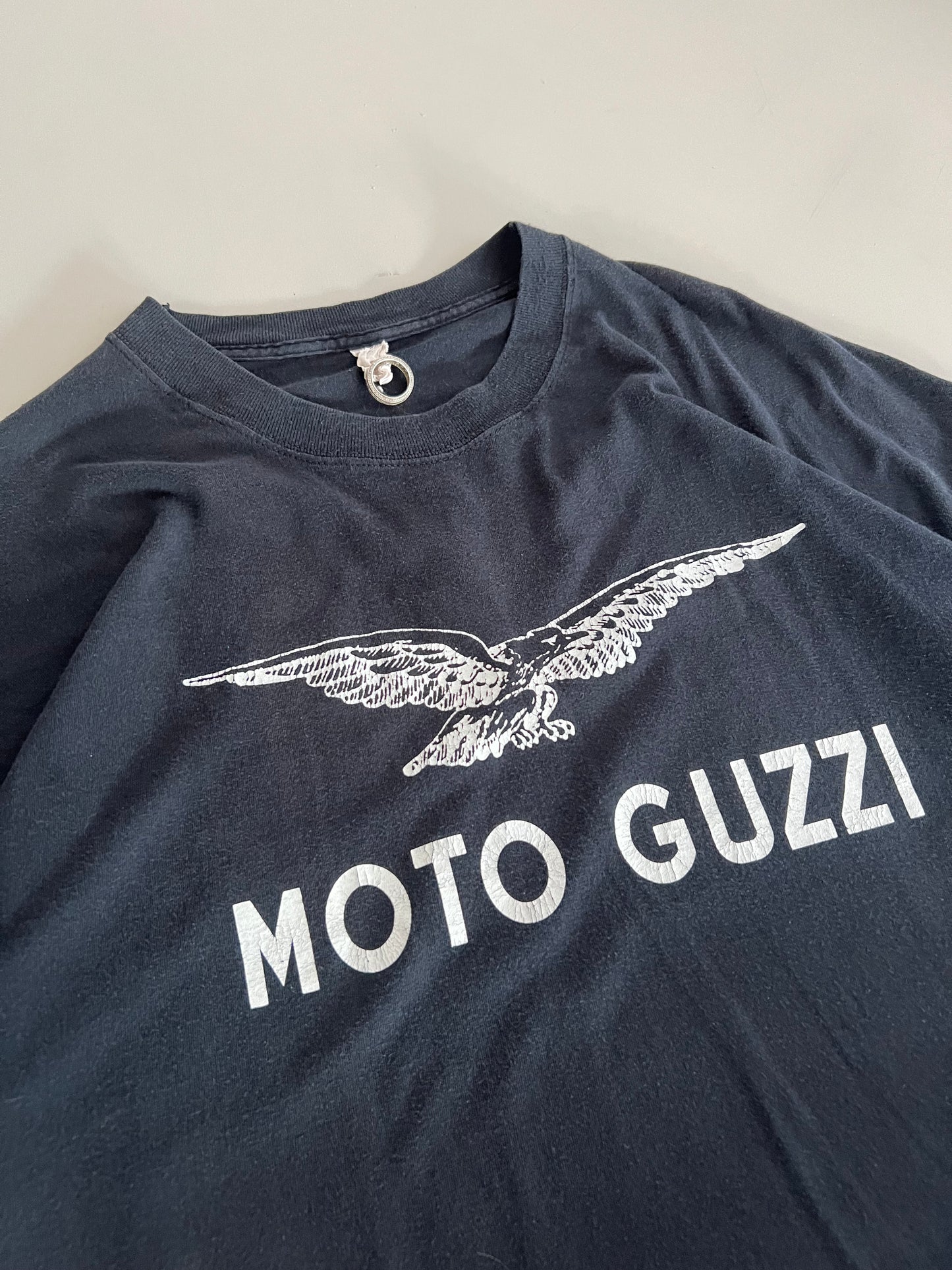 XL 2000s Moto Guzzi Italian Biker T-shirt